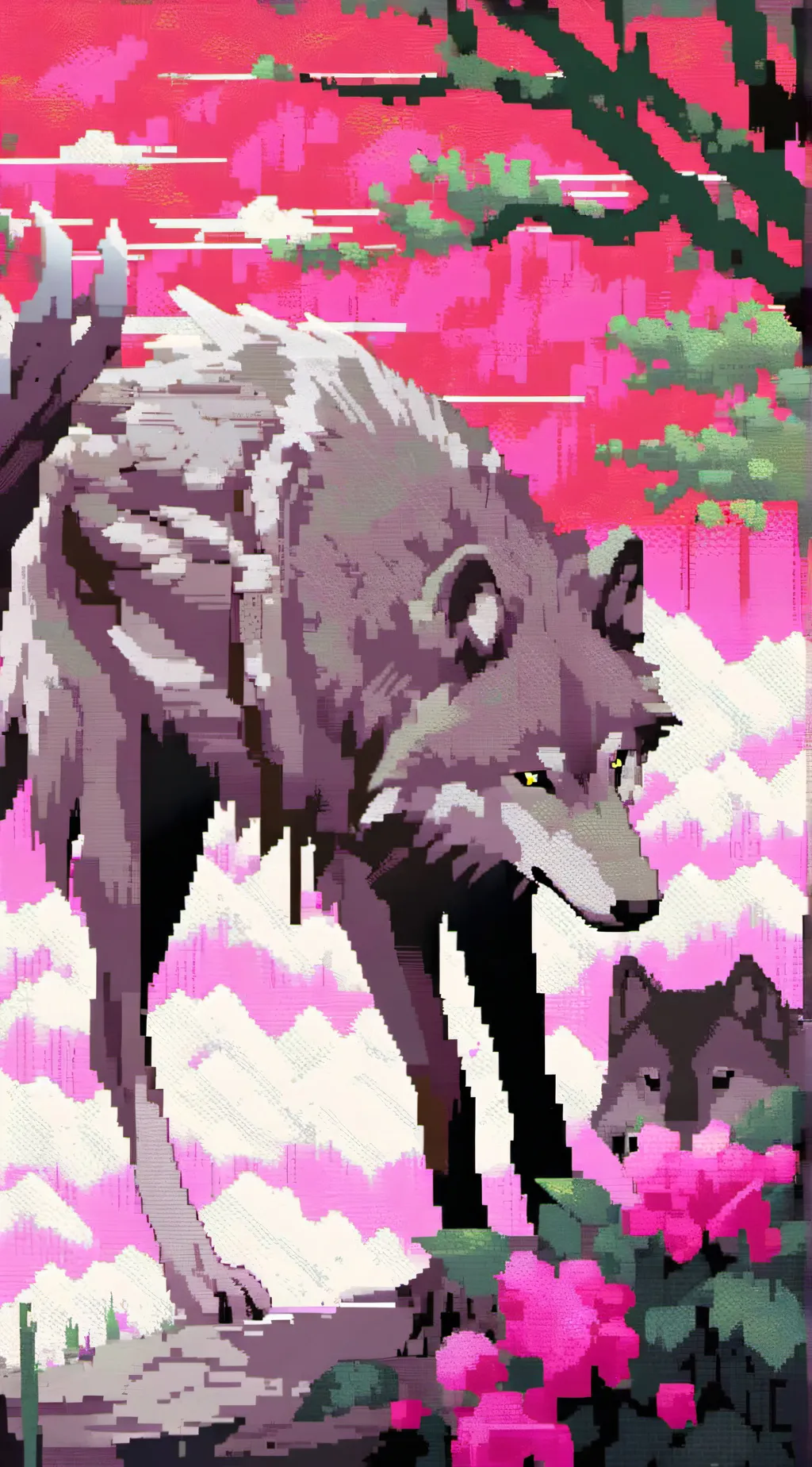 ai character: Wolf pack background