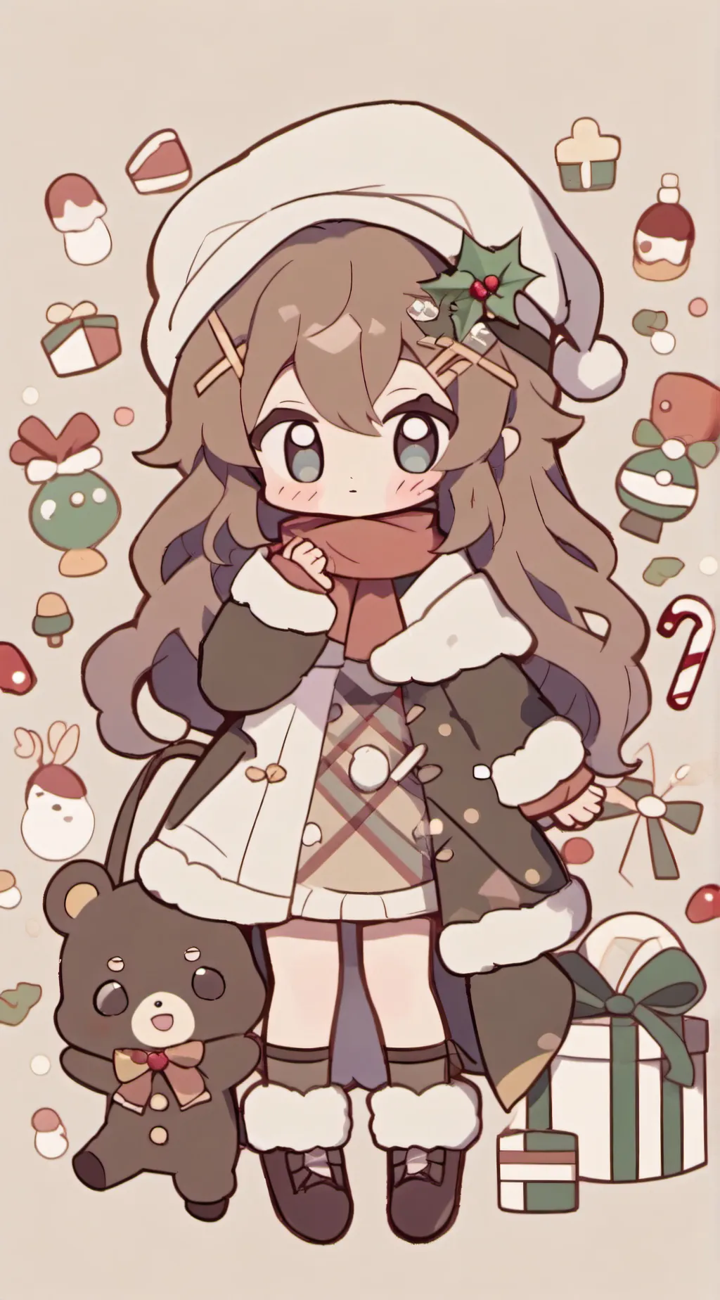 ai character: CHIRSTMAS:D roblox background