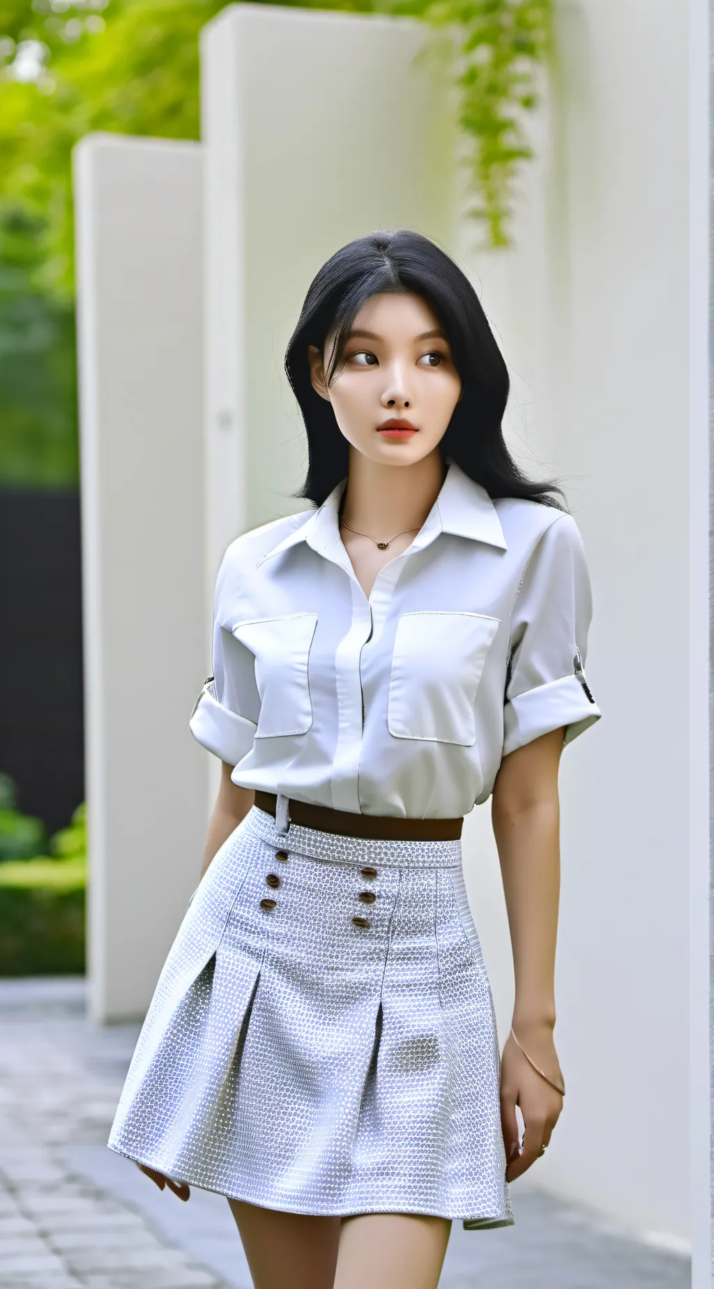 ai character: Tina🥰🥰 background