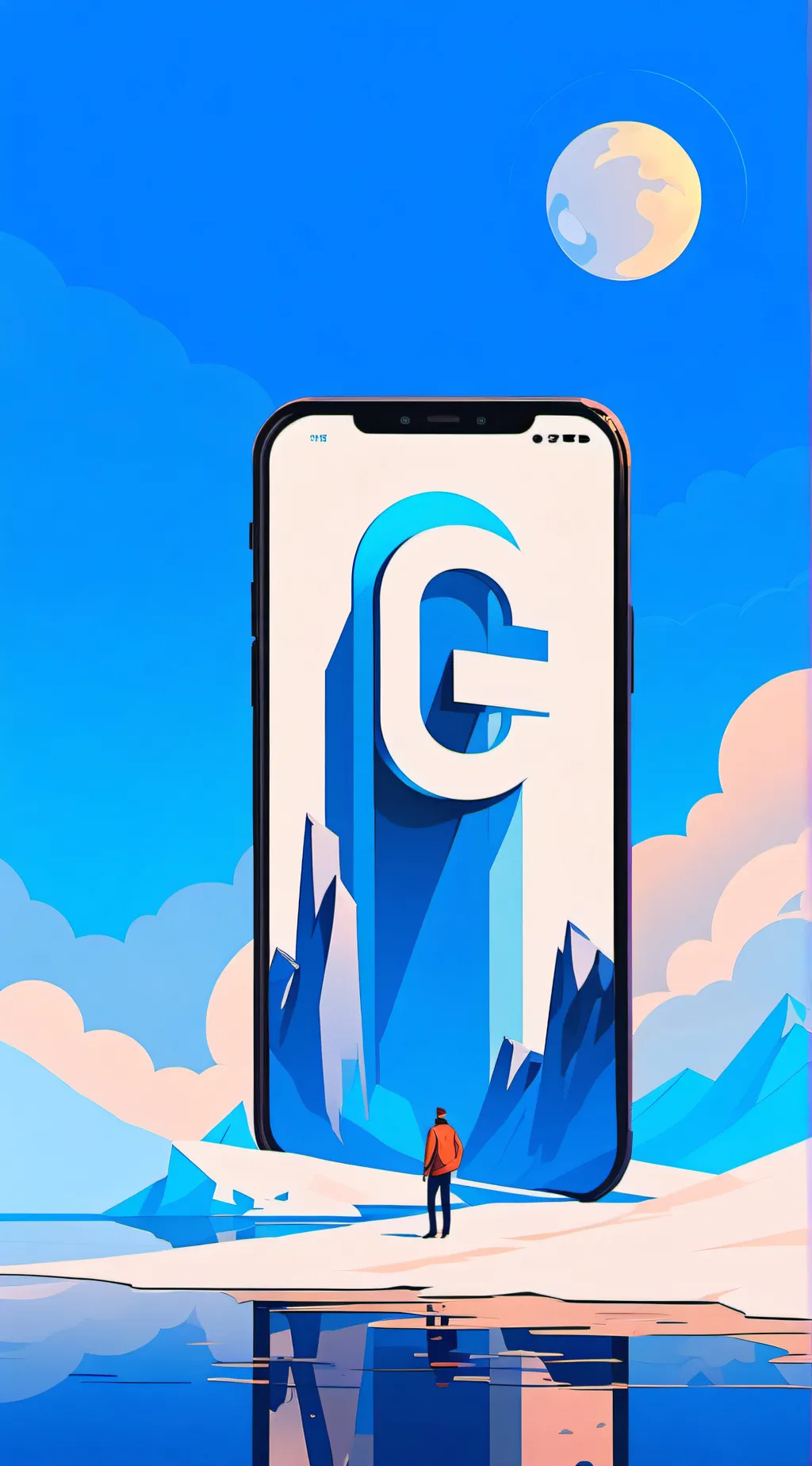 ai character: Password background