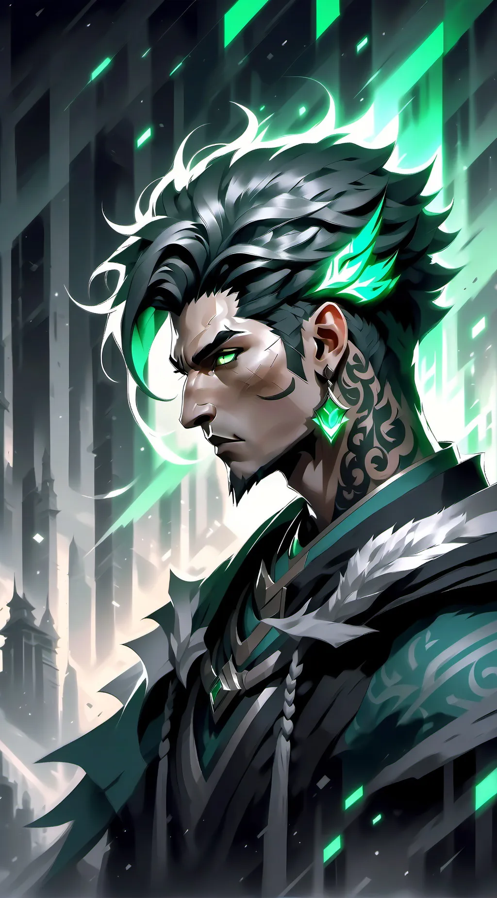 ai character: Emanuel background