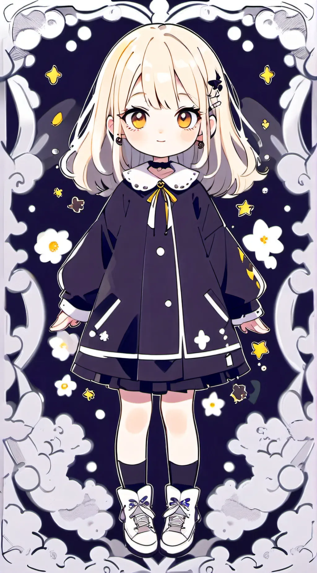 ai character: Zoey (me yonger background