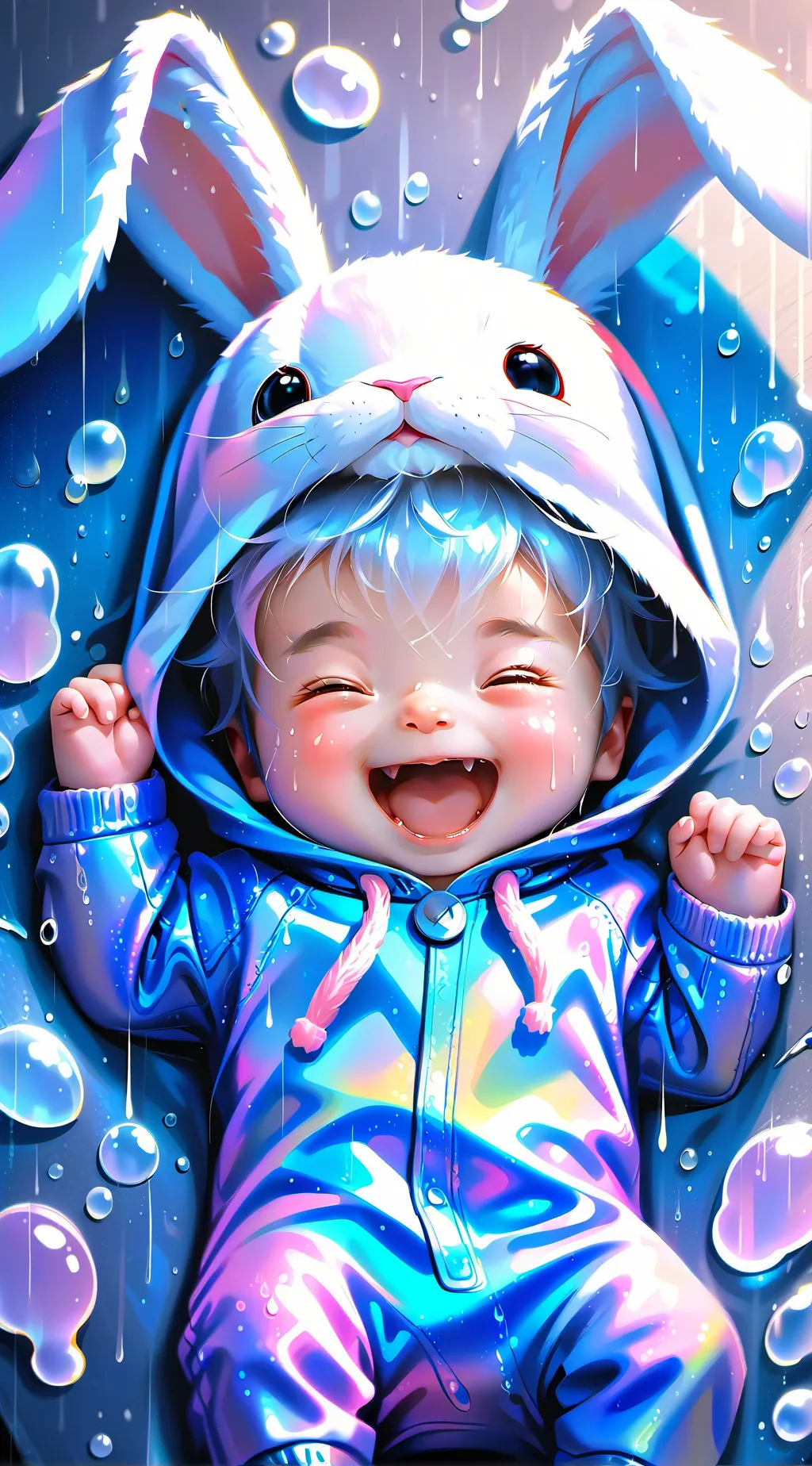 ai character: cute hybrids background