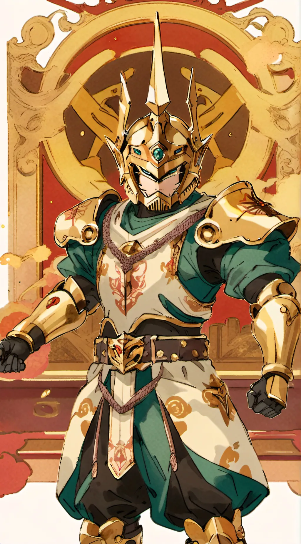 ai character: adrenaline background