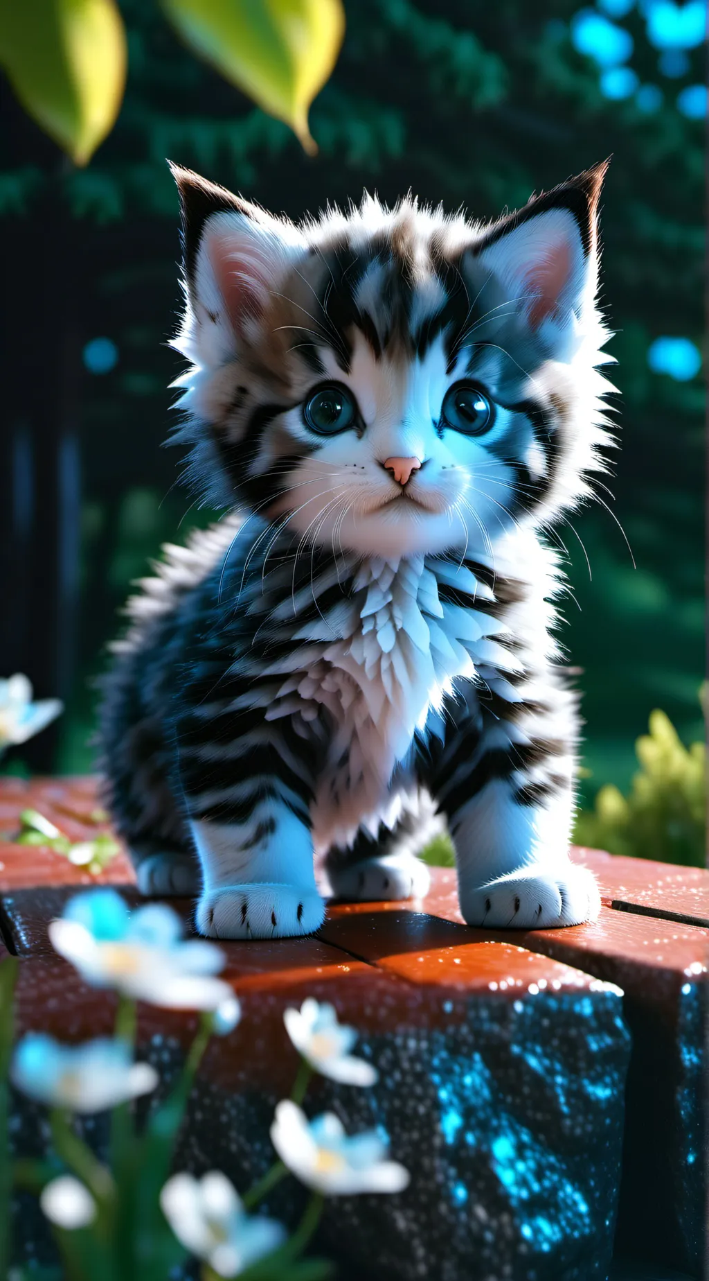 ai character: Cute Kitty background