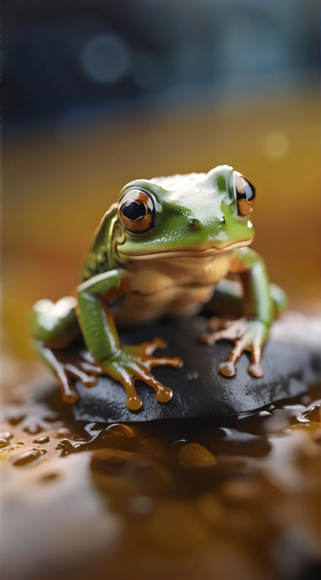 ai character: Frogiella background