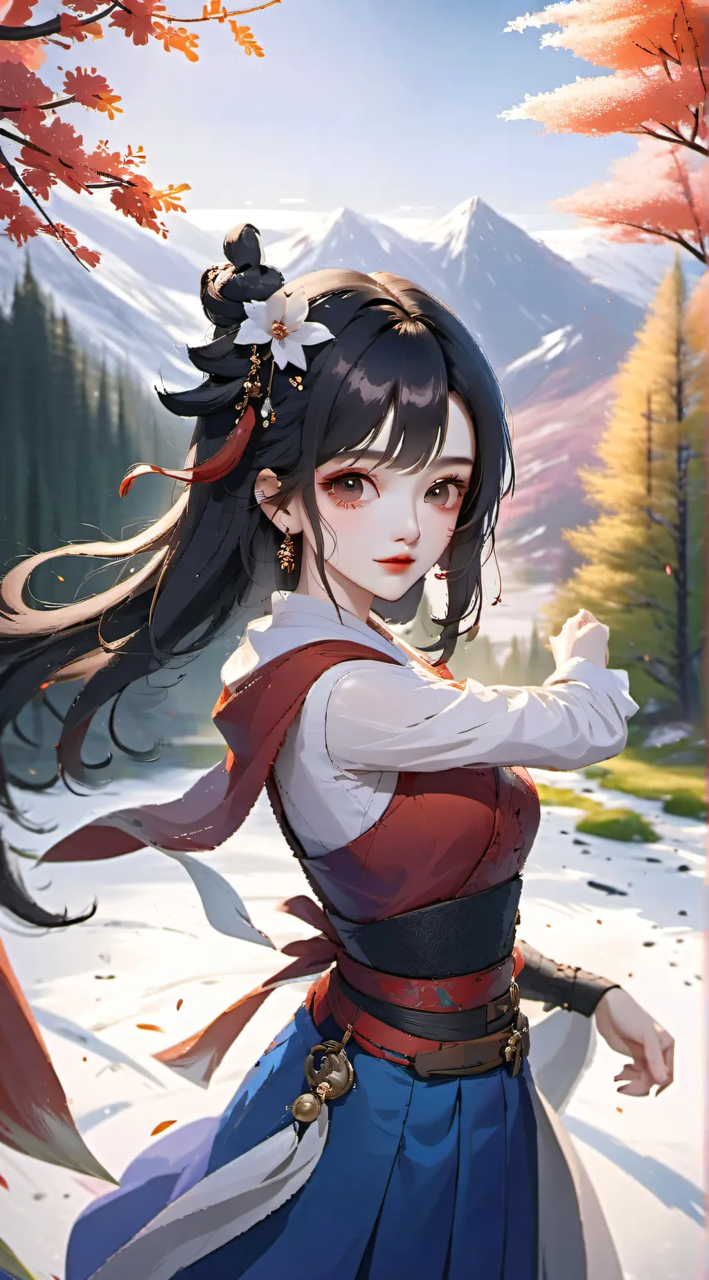 ai character: junea background