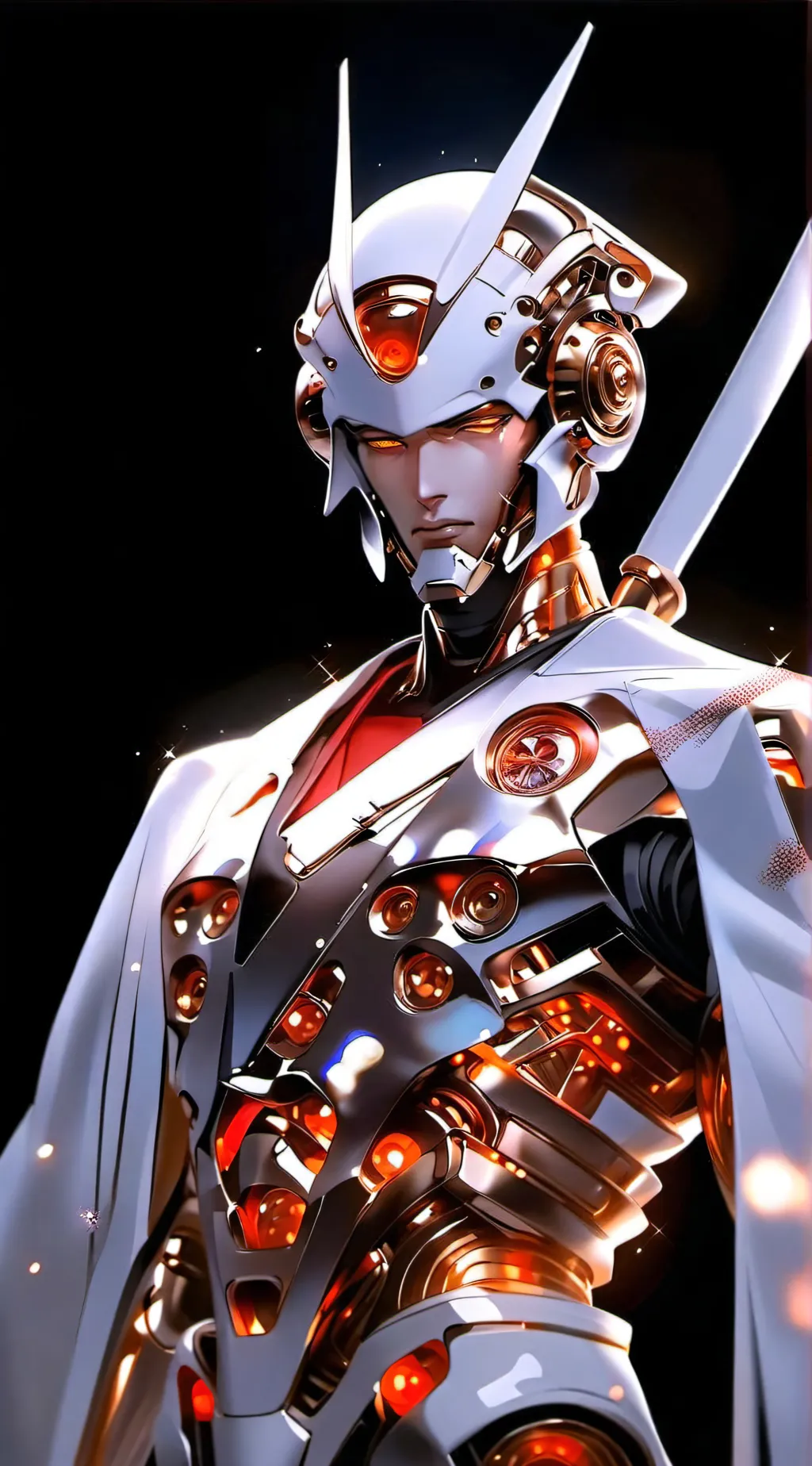 ai character: Optimus Prime fath background