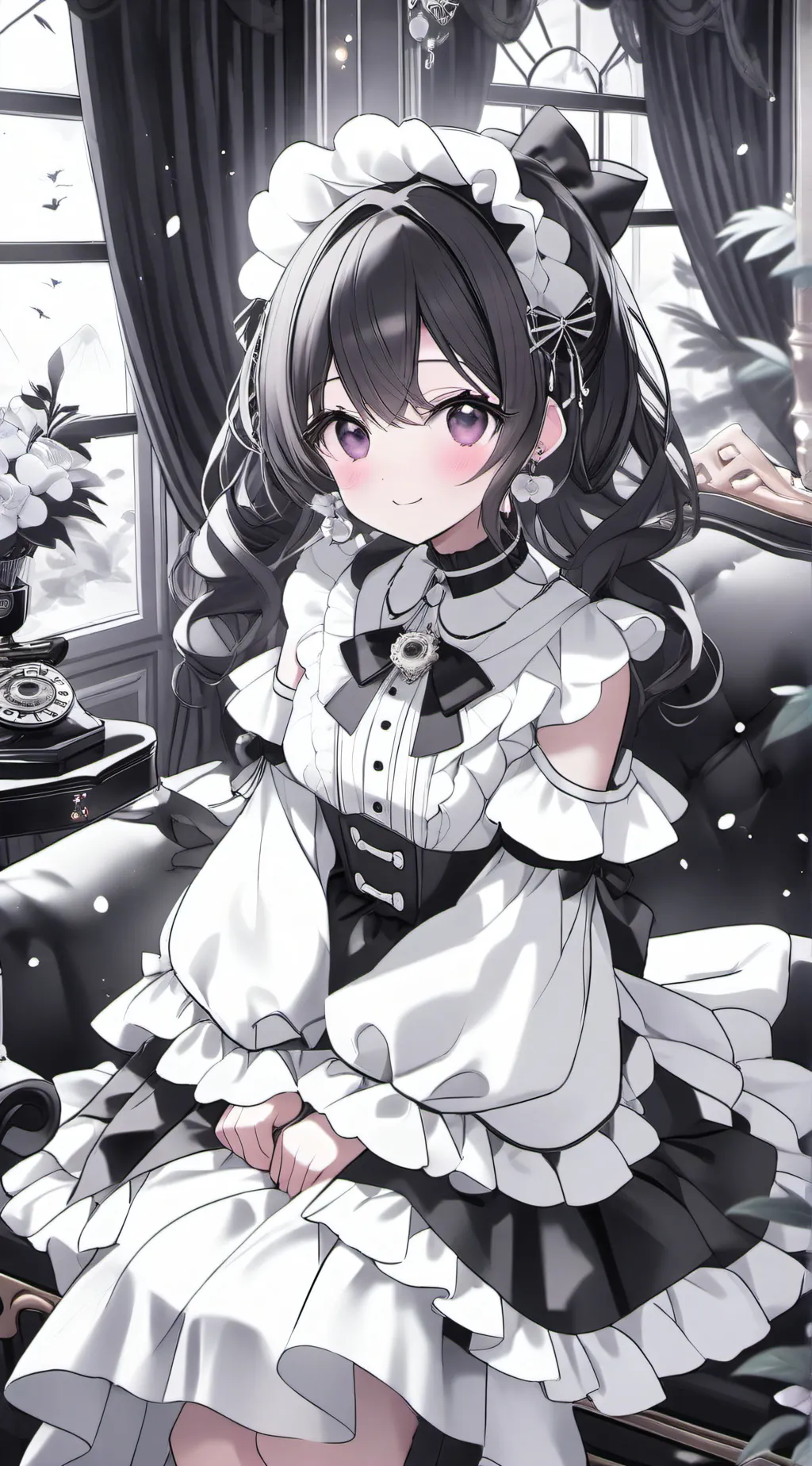 ai character: maid rp background