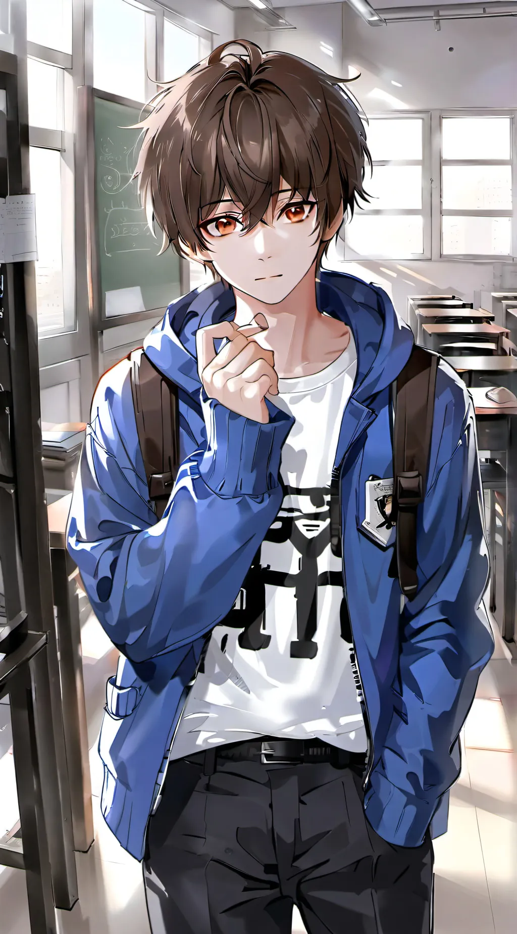 ai character: Owen background