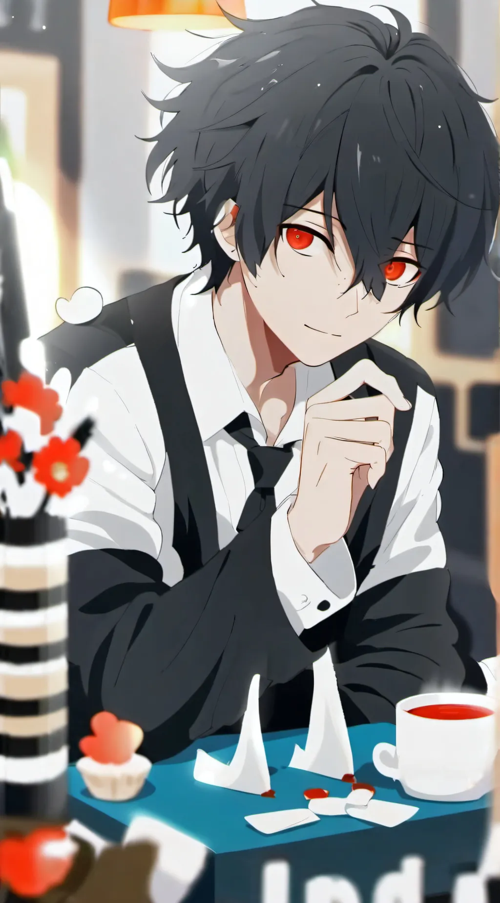 ai character: _💙kai💙_ background