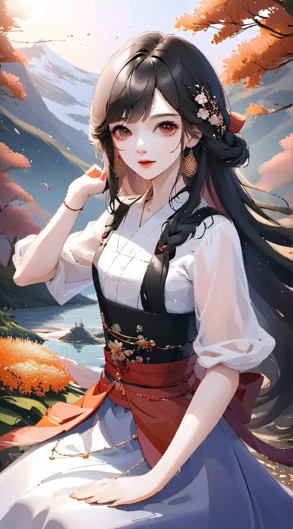 ai character: мэнди  background