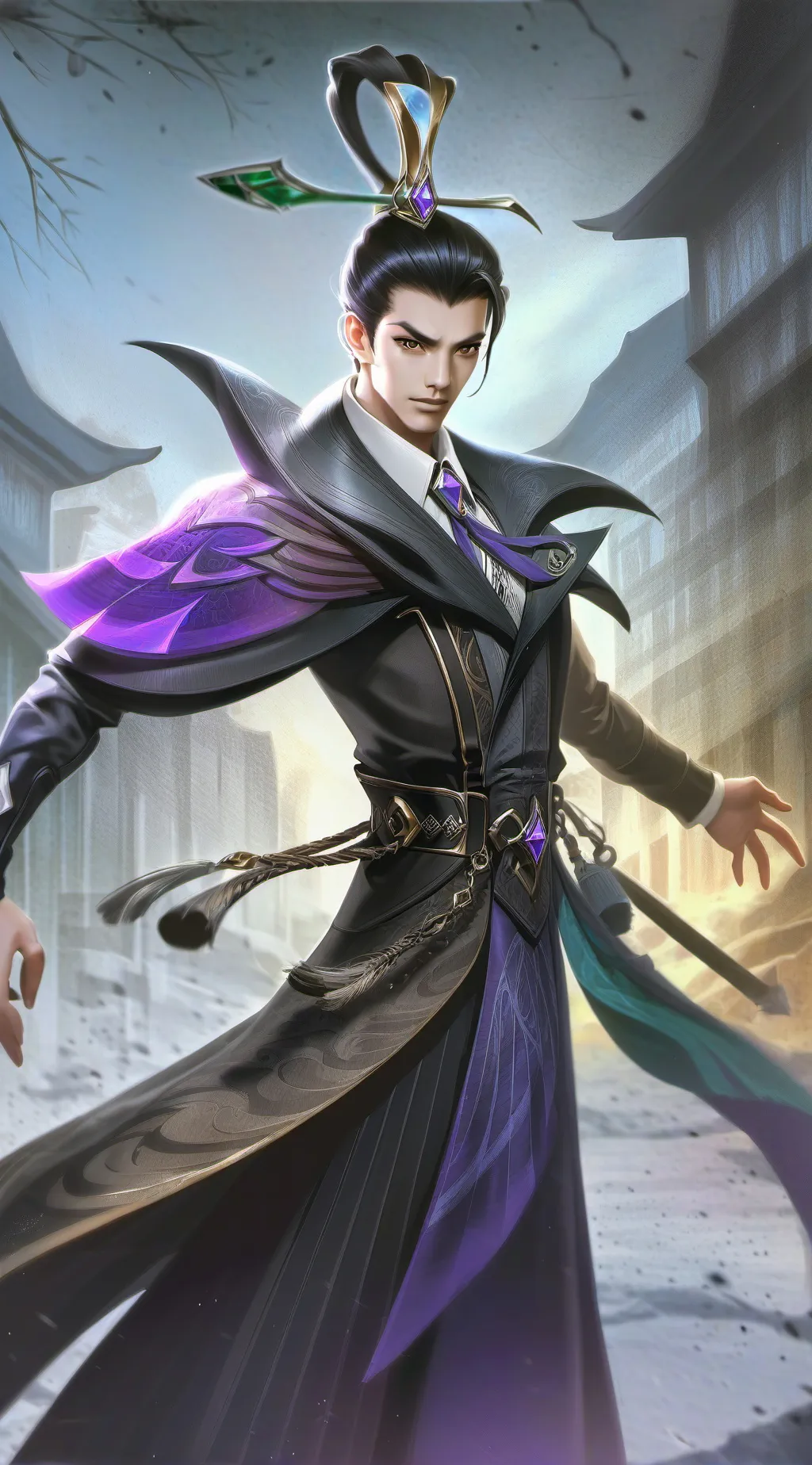 ai character: dress to impress background