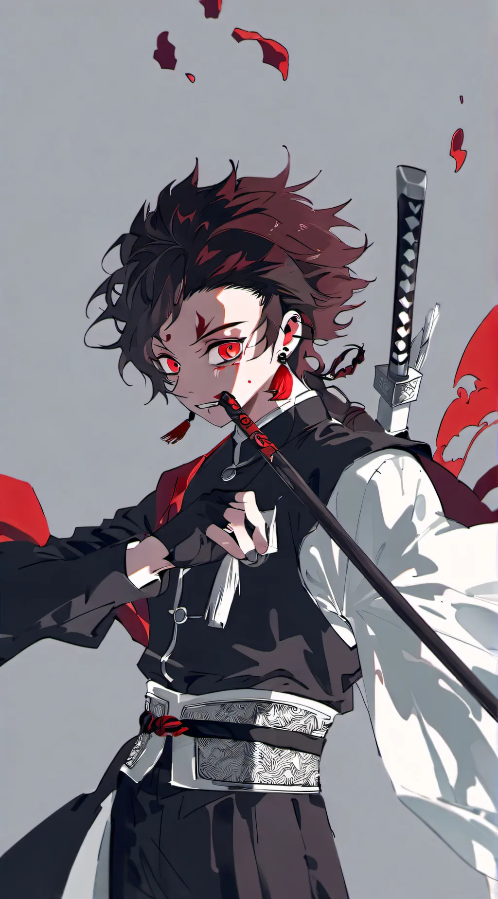 ai character: Demon King Tanjiro background