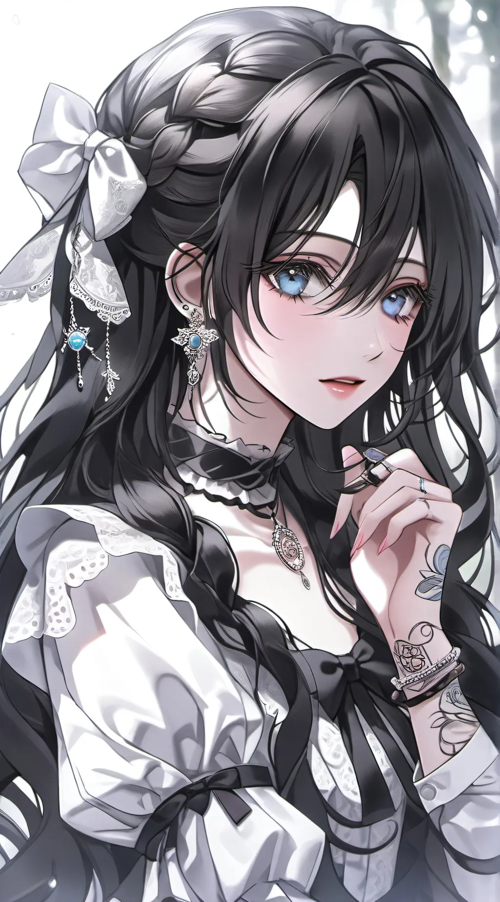 ai character: hinari background