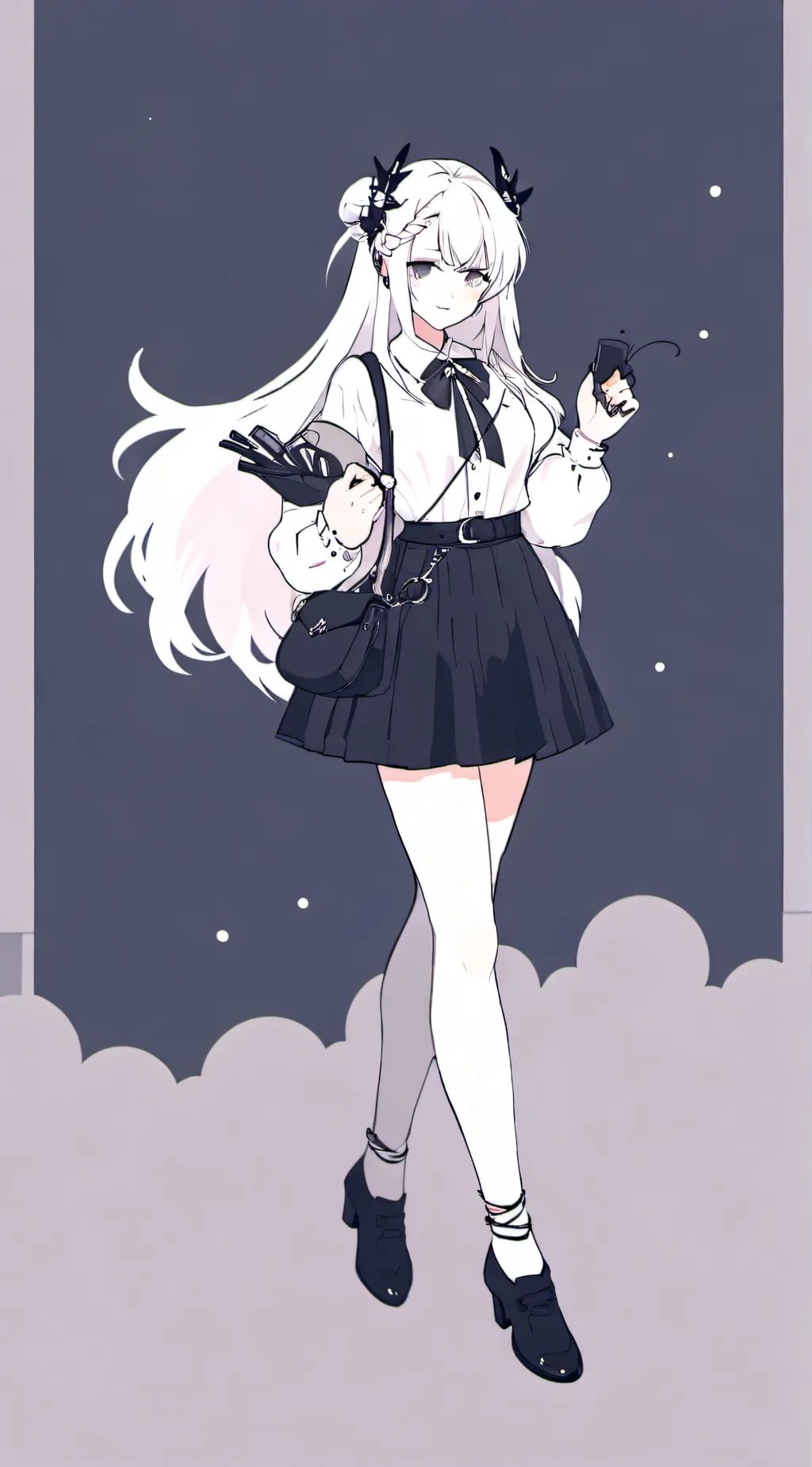 ai character: 栩铃 background