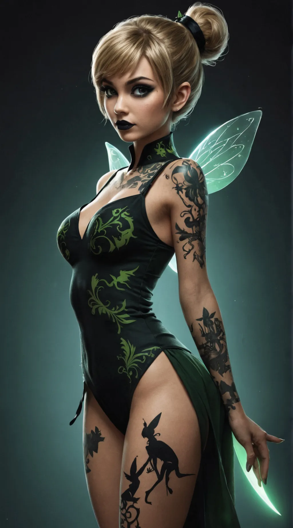 ai character: Tinkerbell background