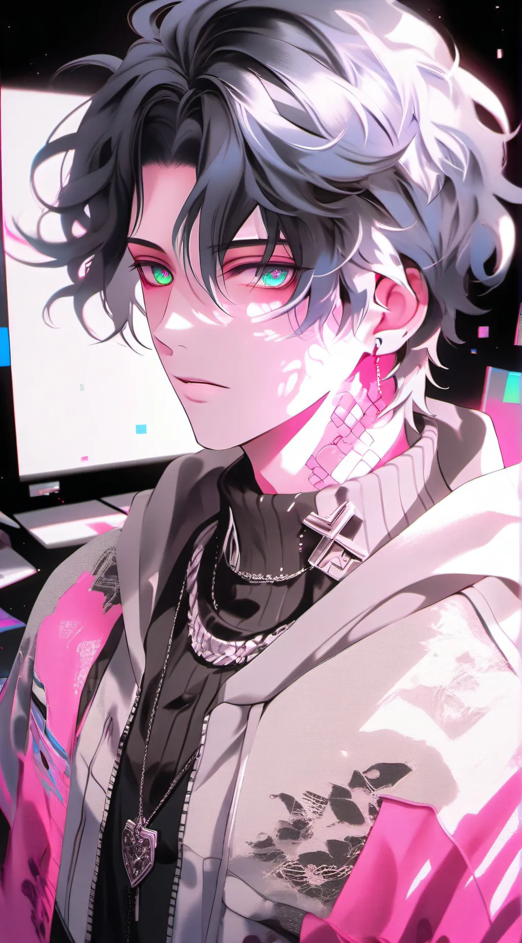 ai character: ErrorØ background