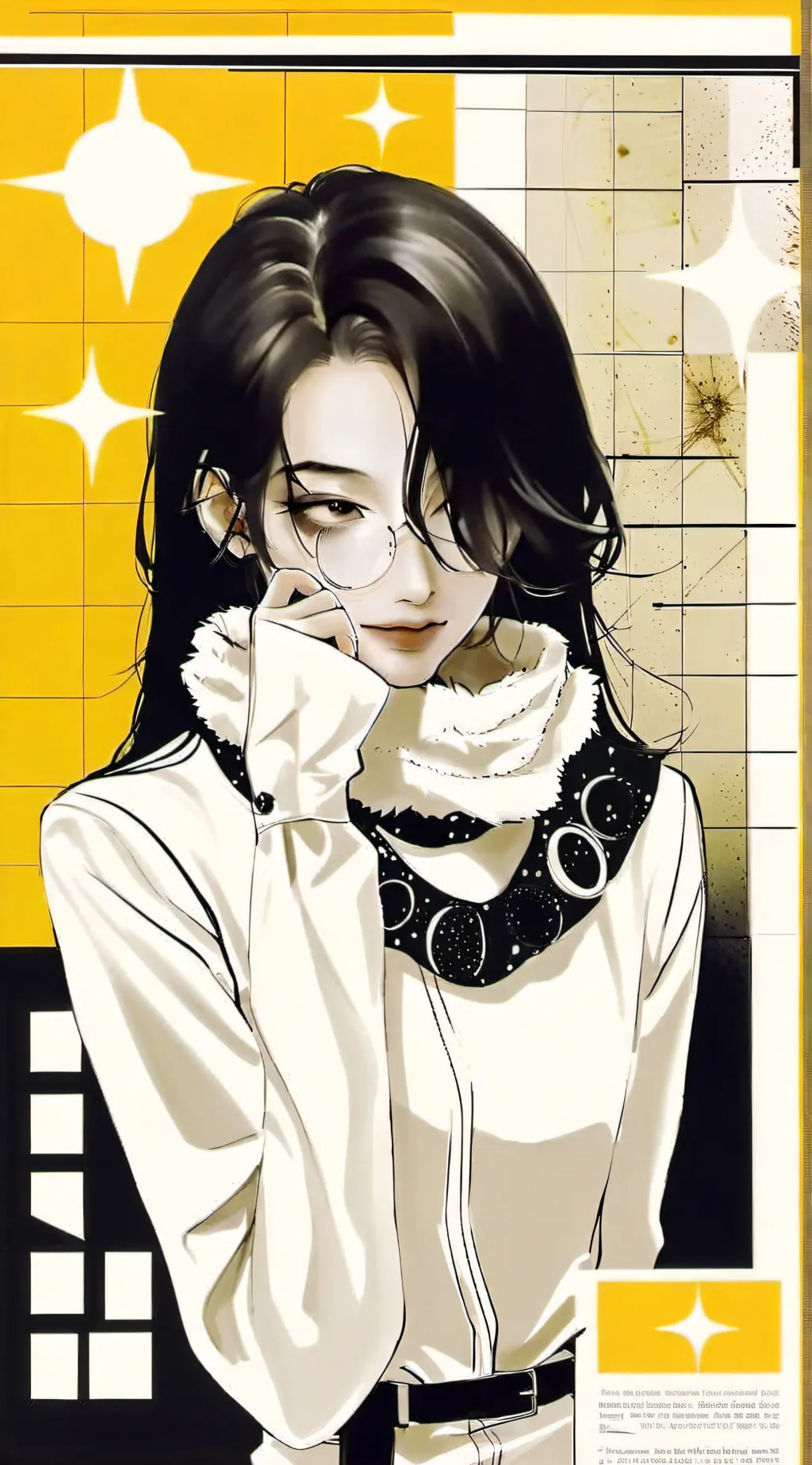 ai character: ✨🚬 background