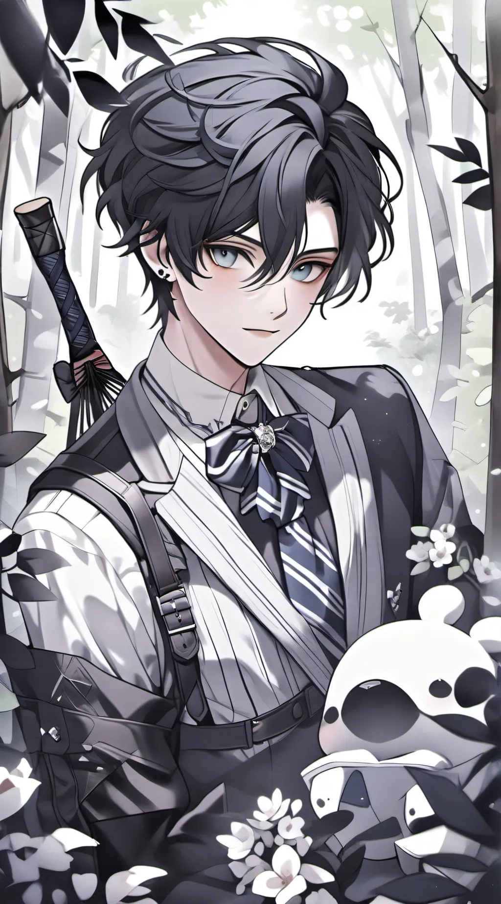 ai character: Andrew Spincen background