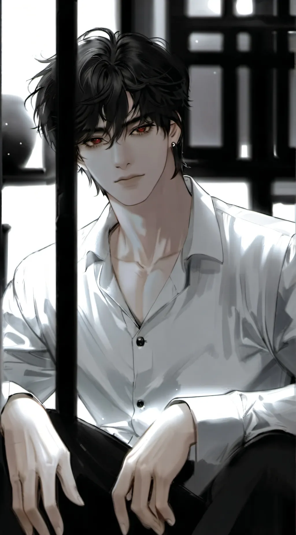 ai character: Leo background