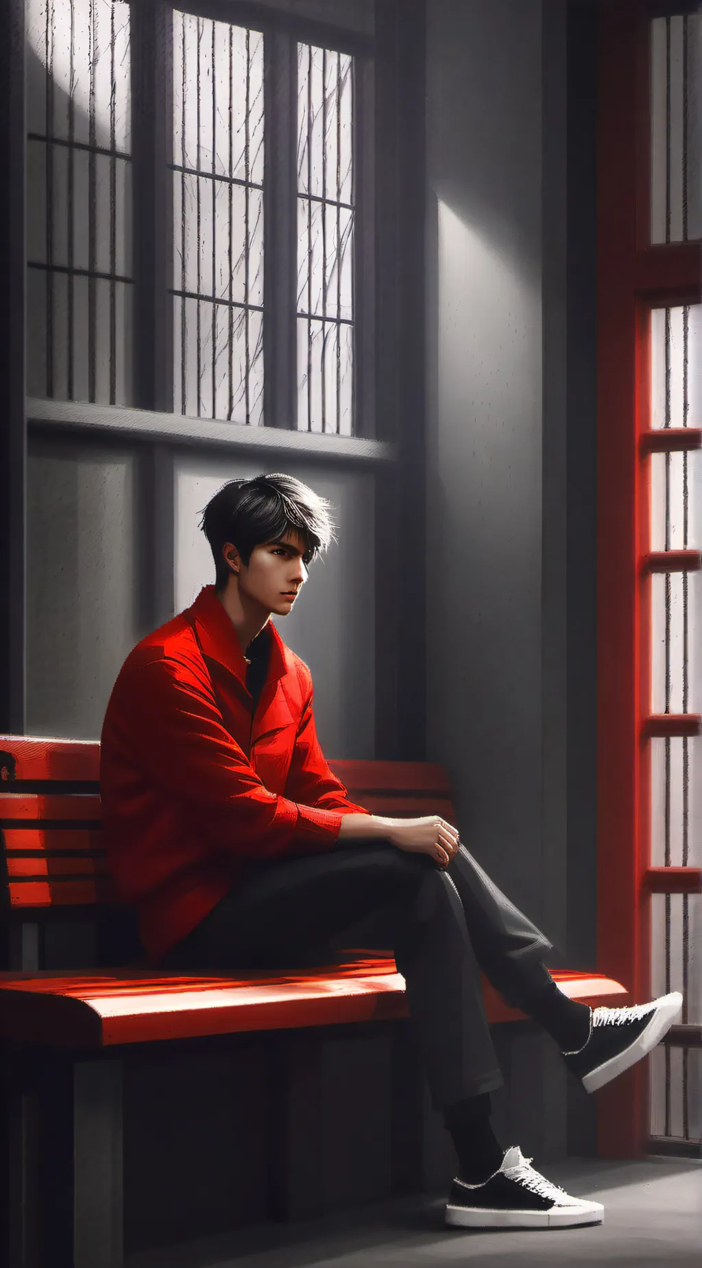 ai character: Max background