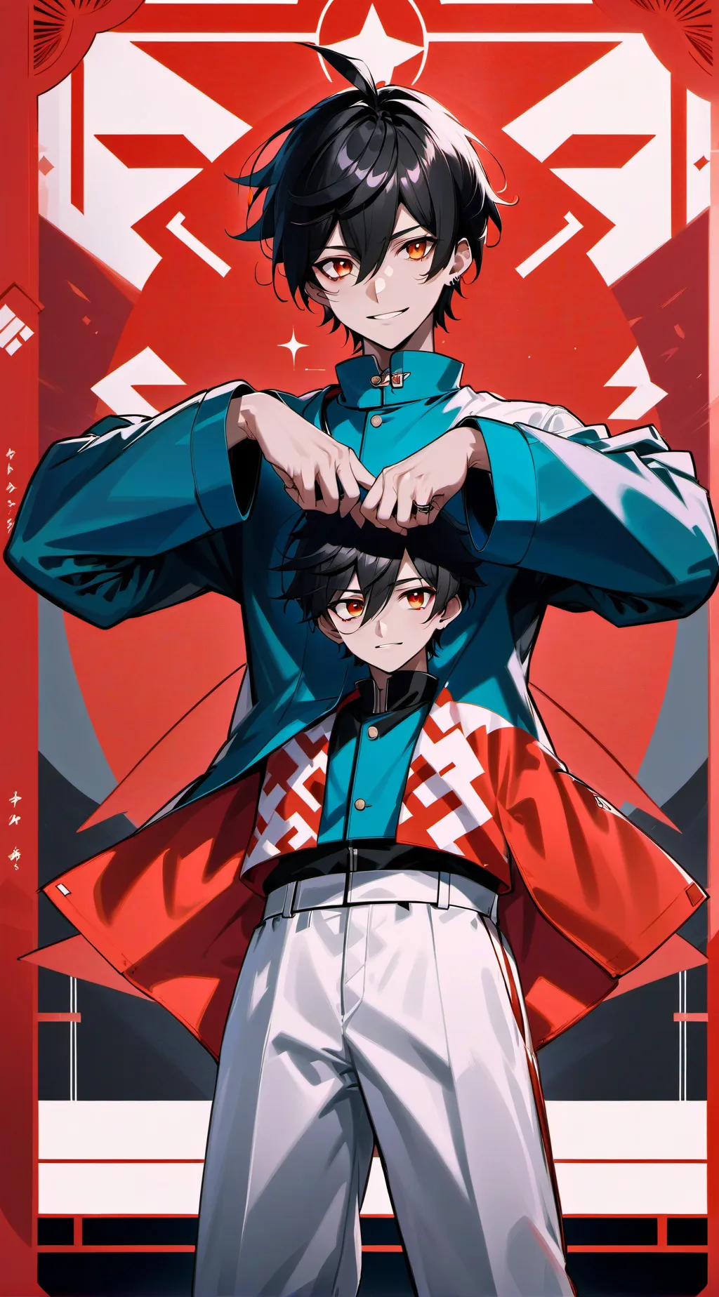 ai character: Mayo background