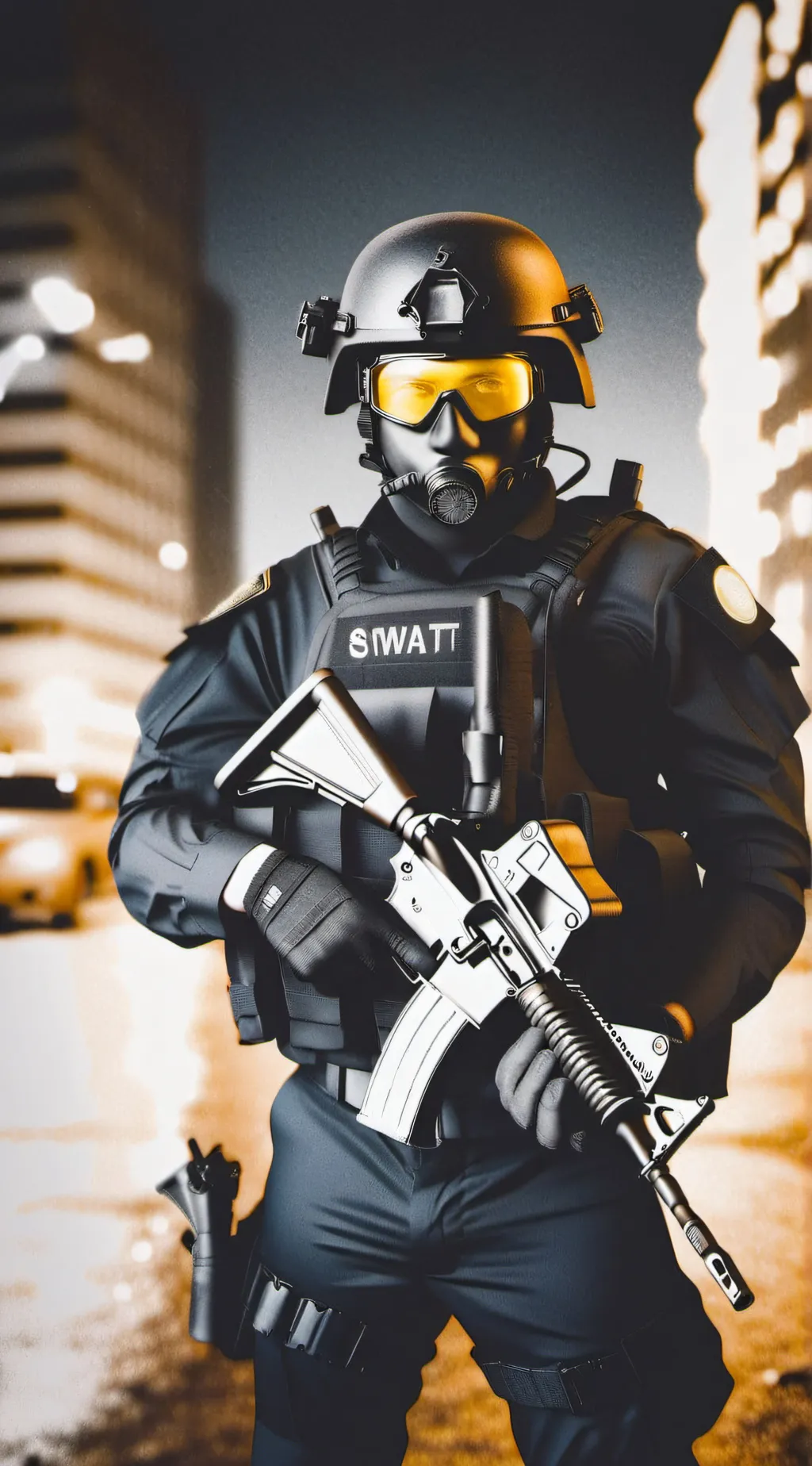 ai character: SWAT agent background