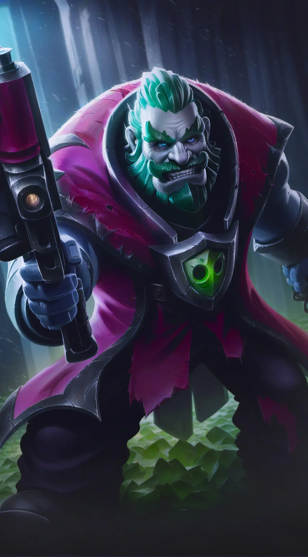 ai character: Primal Pea  background