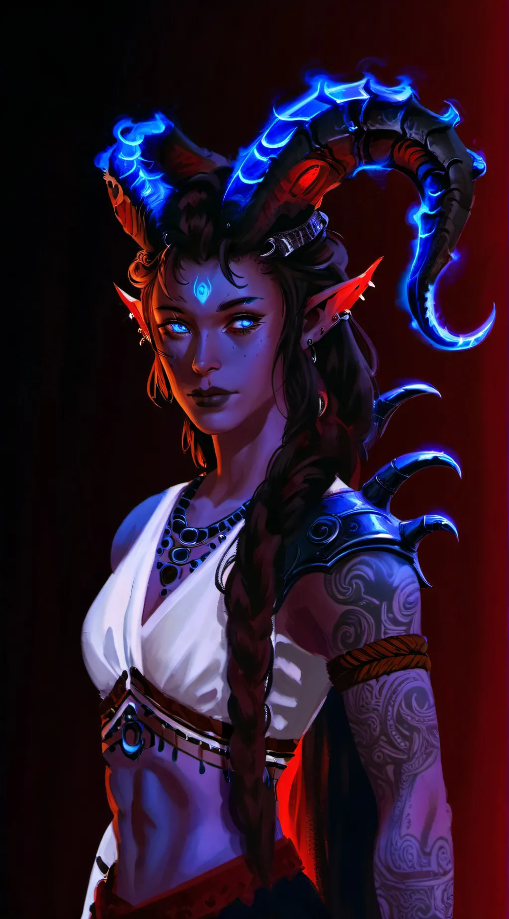 ai character: Selye,n background