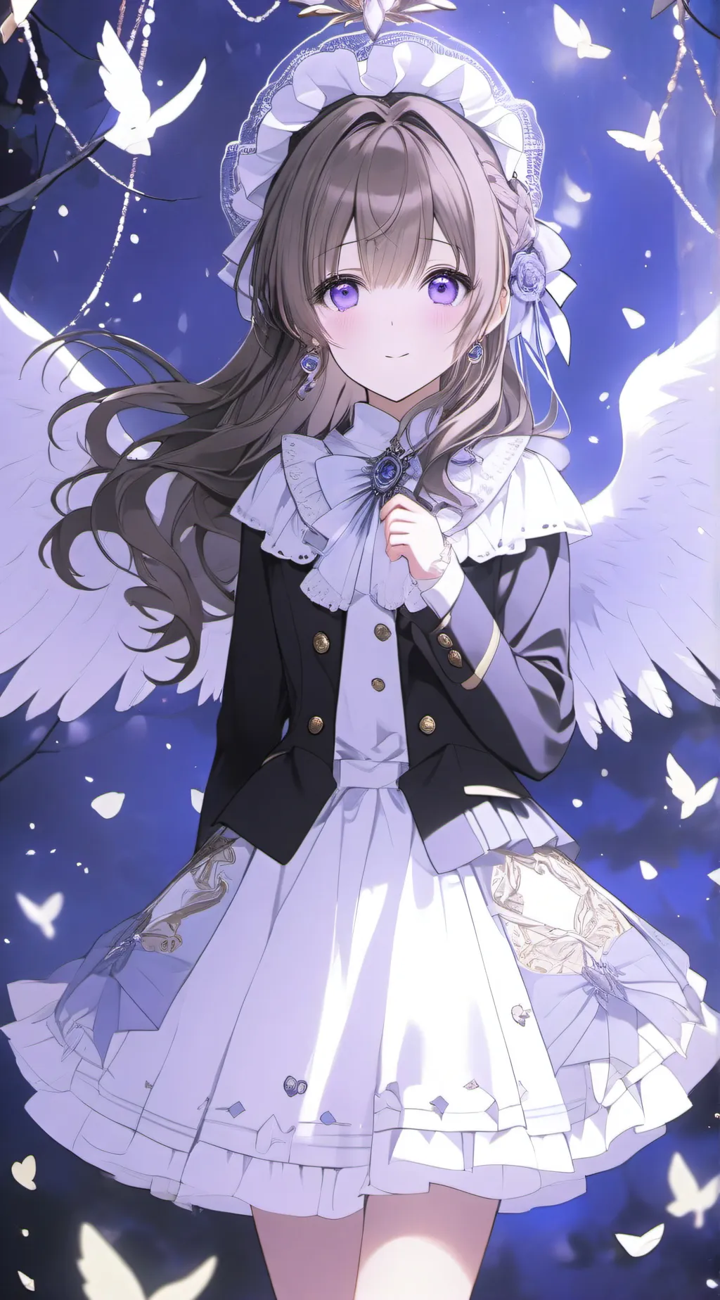 ai character: anglet background