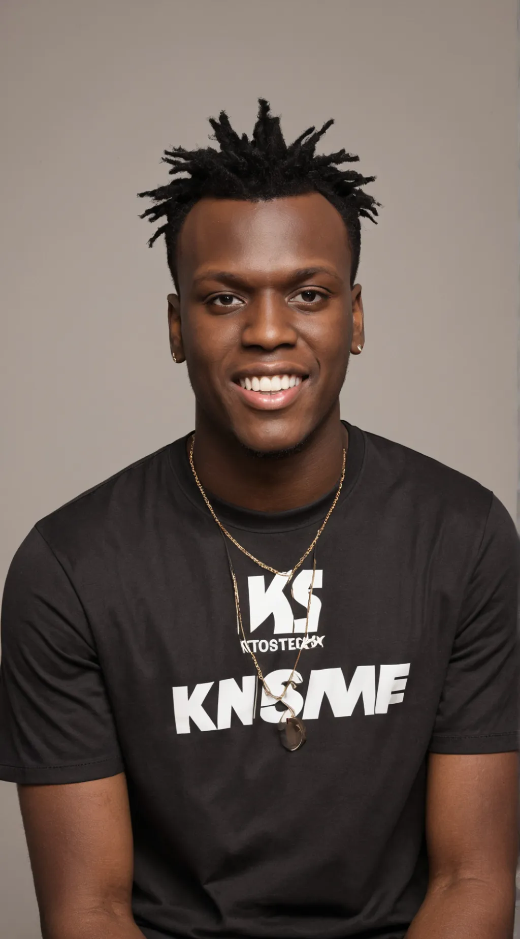 ai character: KSI background