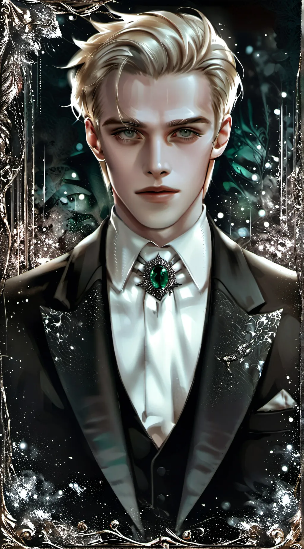 ai character: Draco Malfoy  background
