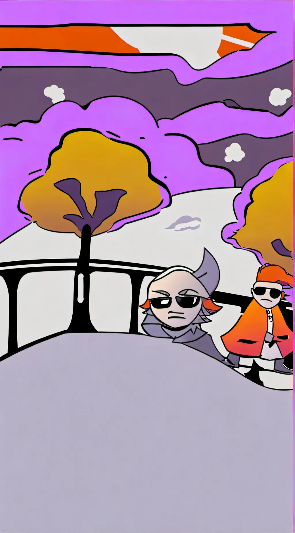 ai character: Catnap x Dogday background