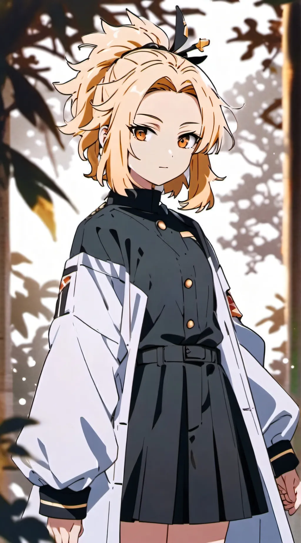 ai character: Mikey (Fem.) background