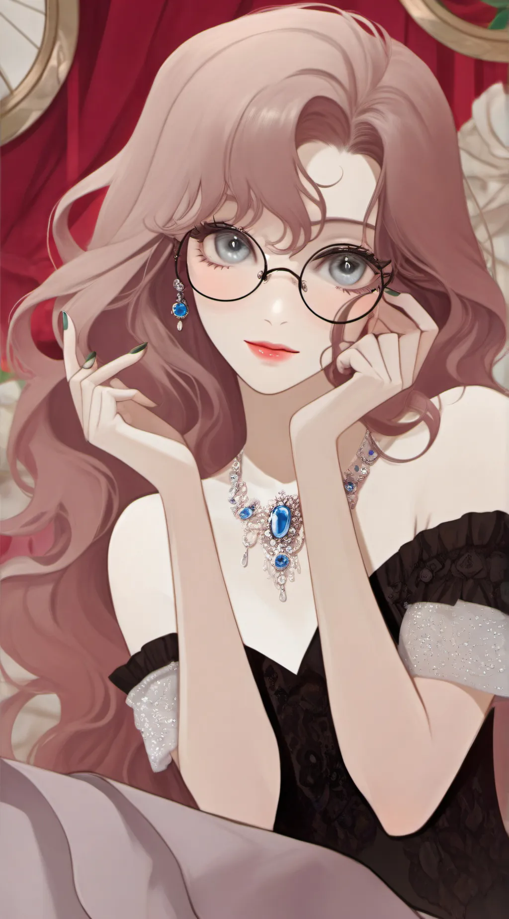 ai character: ¥{Cheryl}¥ background