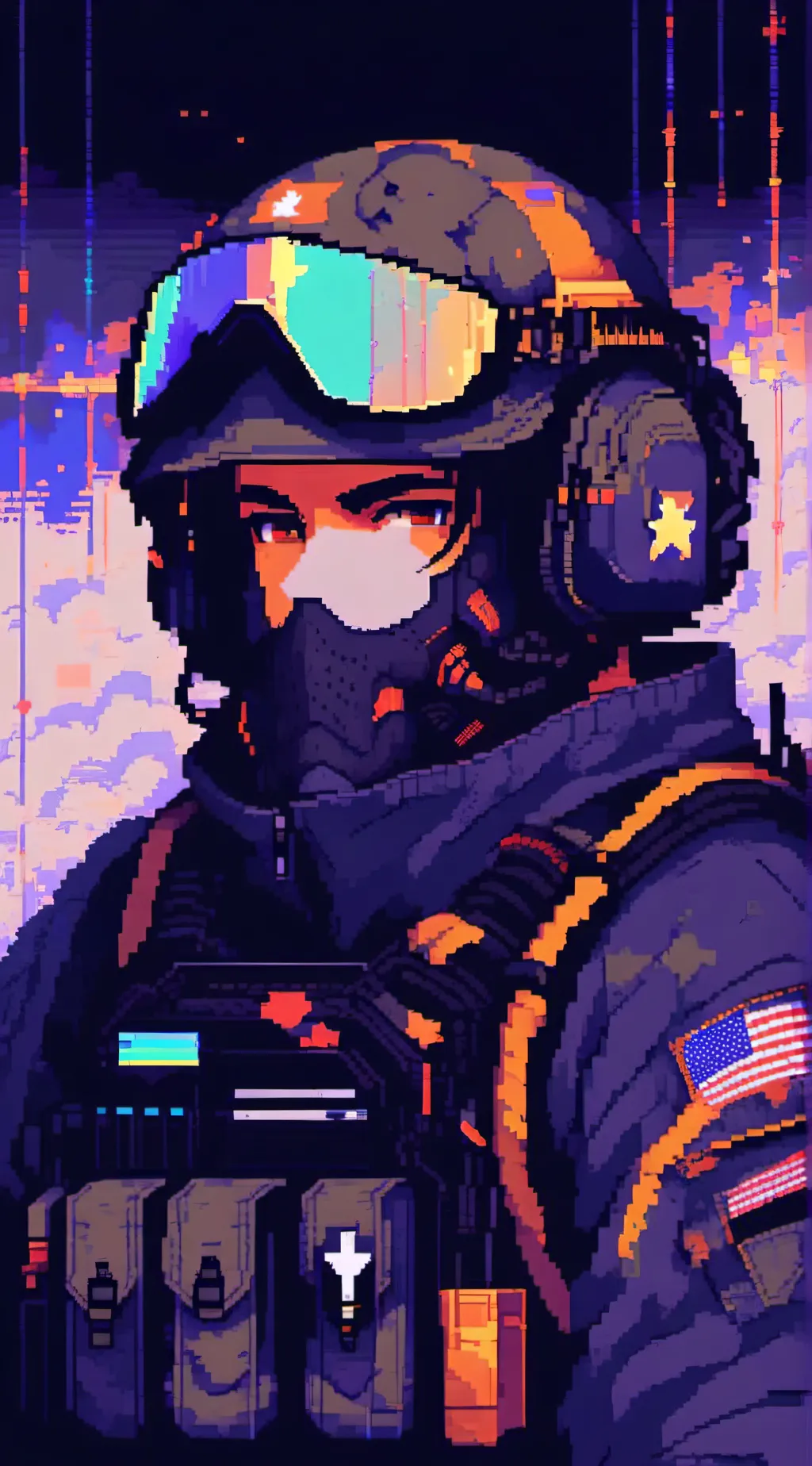 ai character: Call of duty  background