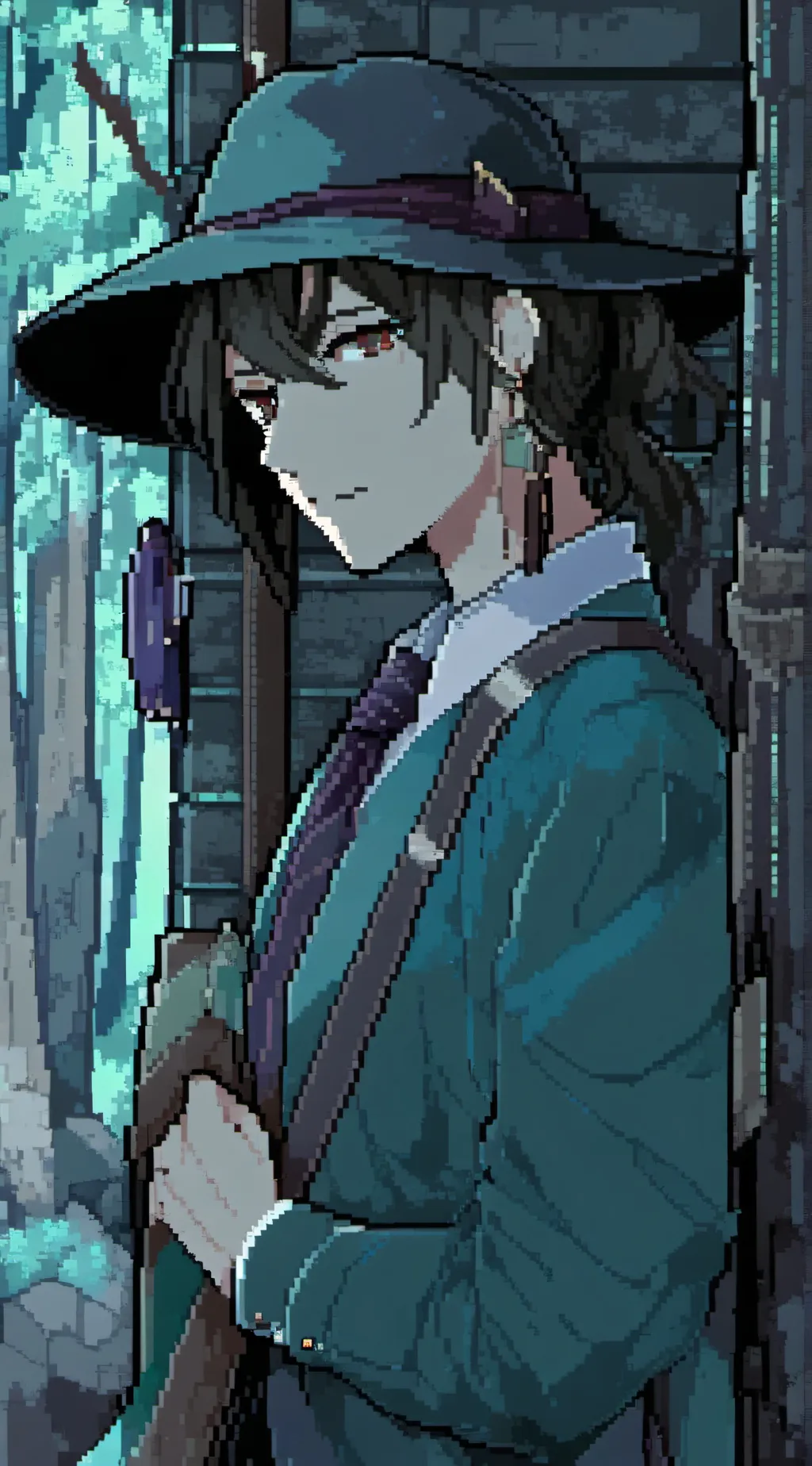 ai character: dirgantara background