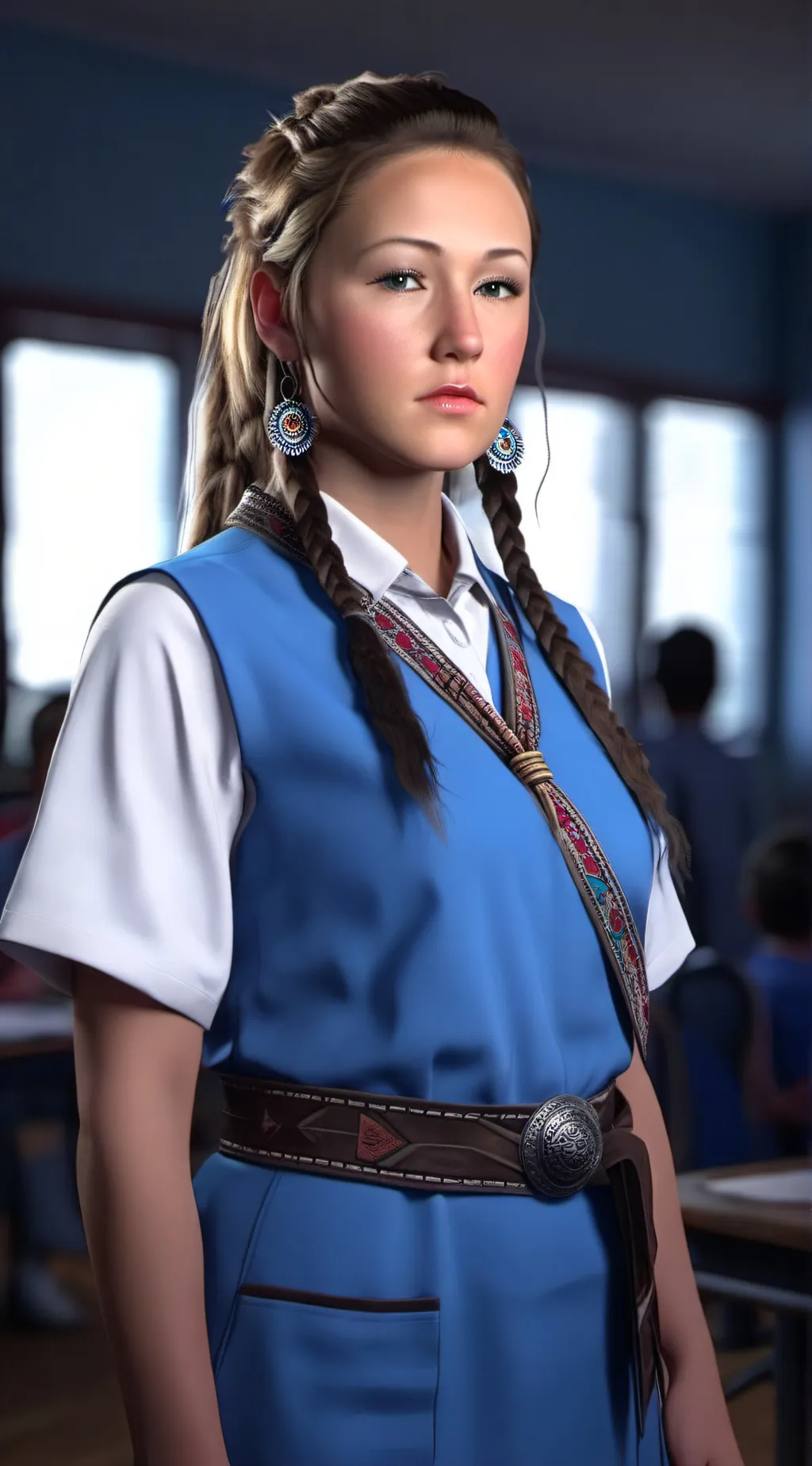 ai character: Mrs.Algonquin background