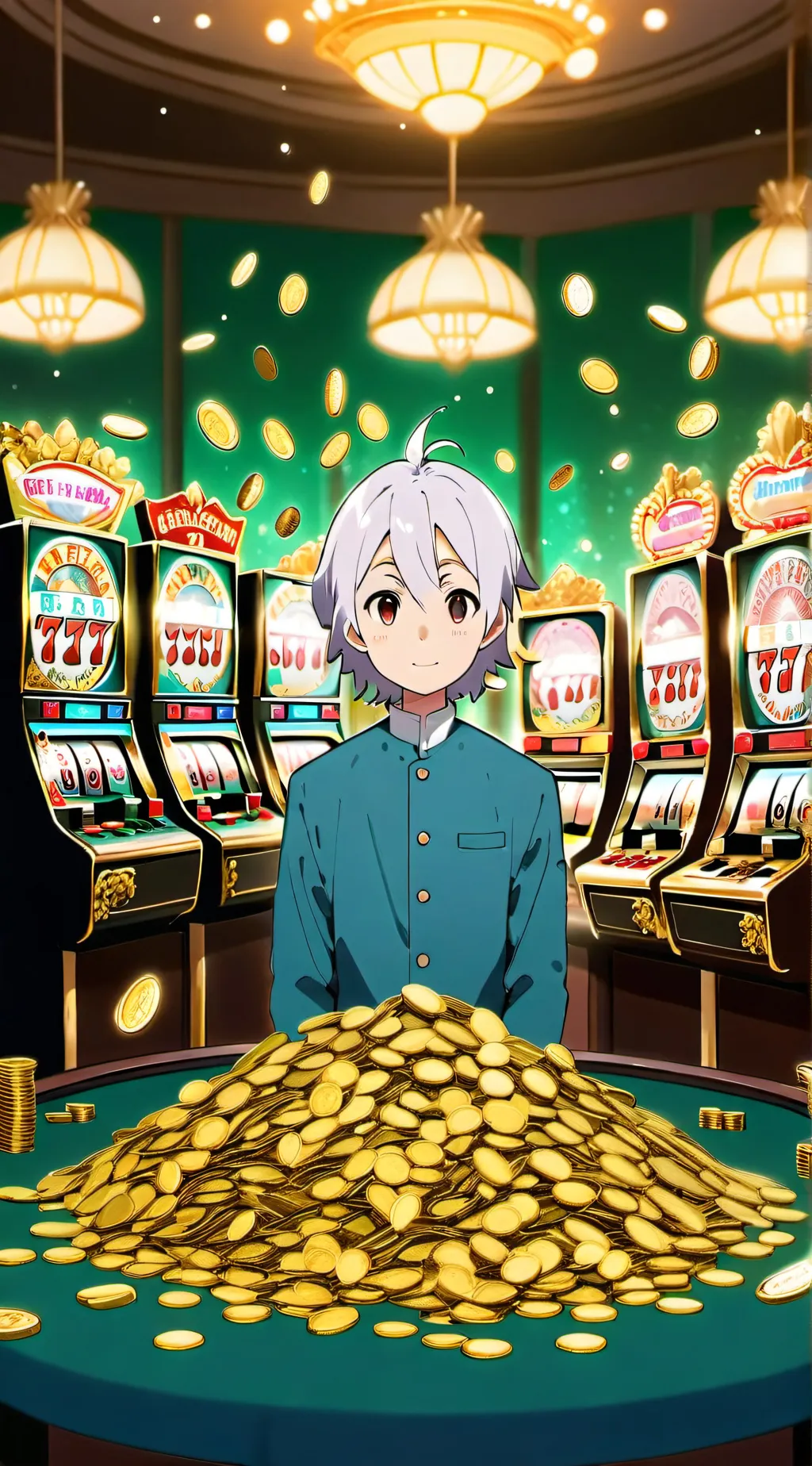 ai character: lets be responcib! background