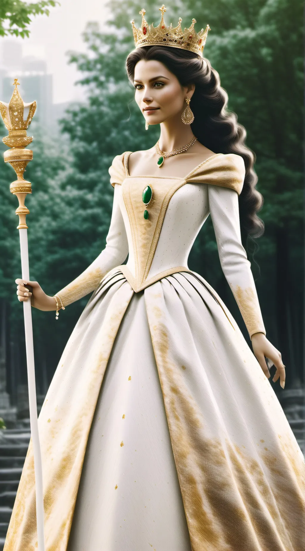 ai character: isabella  background