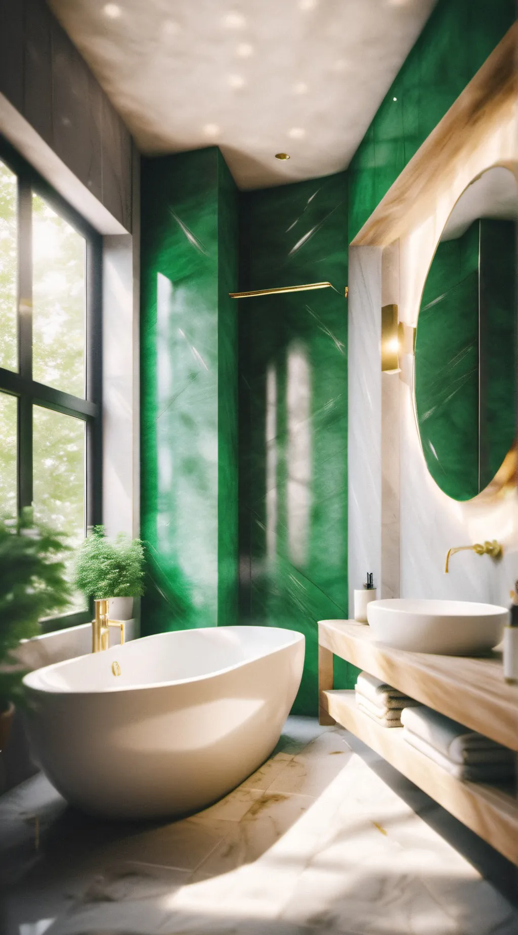 ai character: Restroom! background