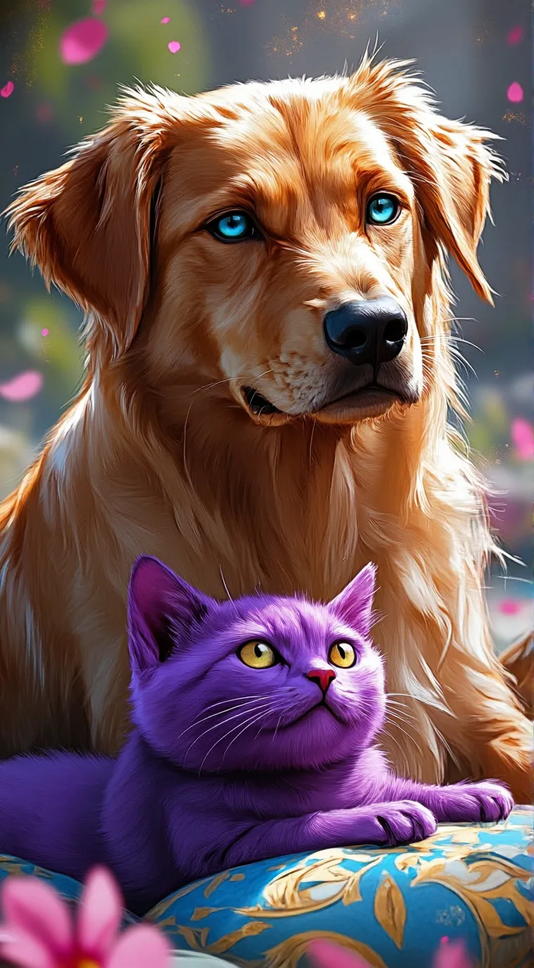 ai character: dogday background