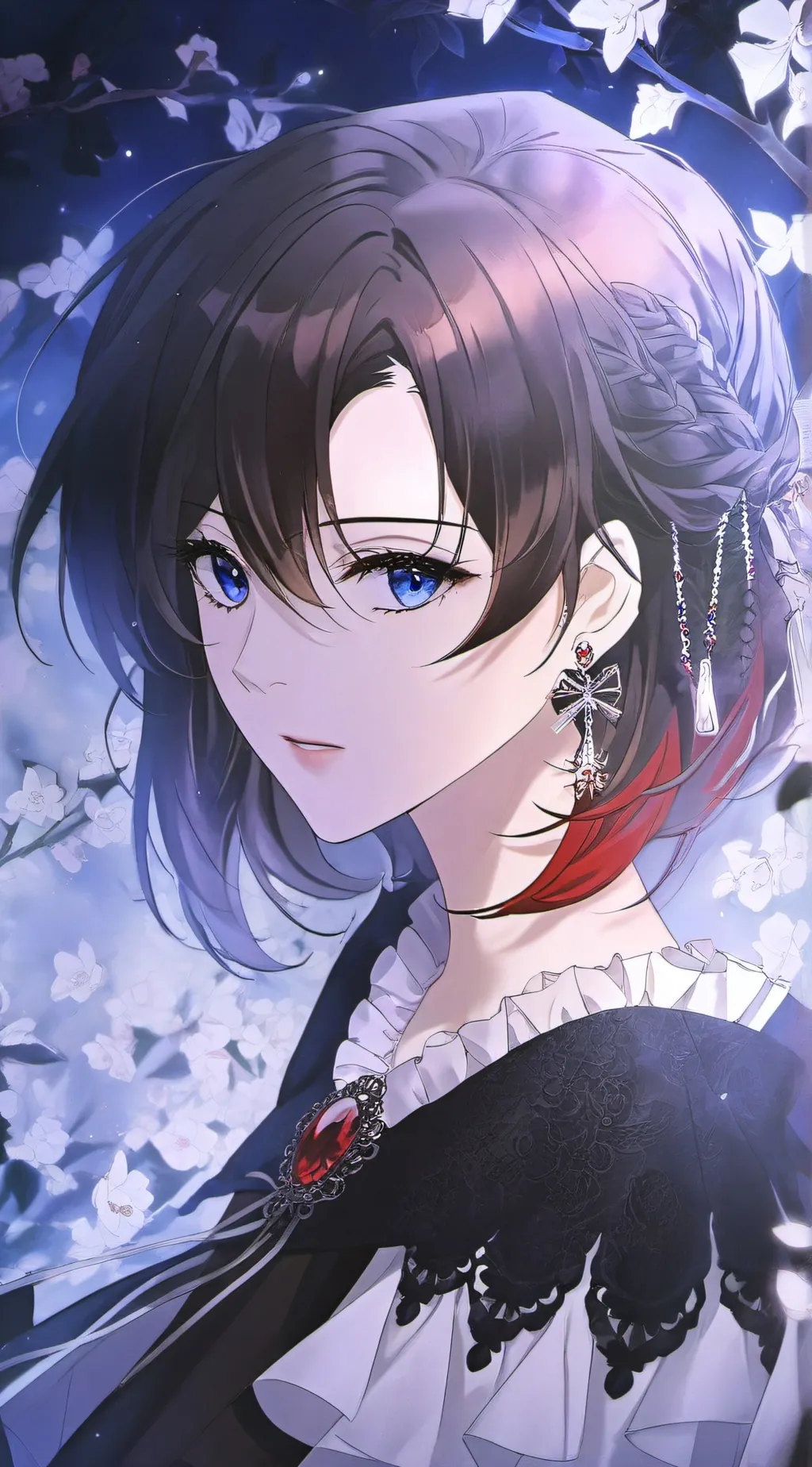 ai character: Luna background