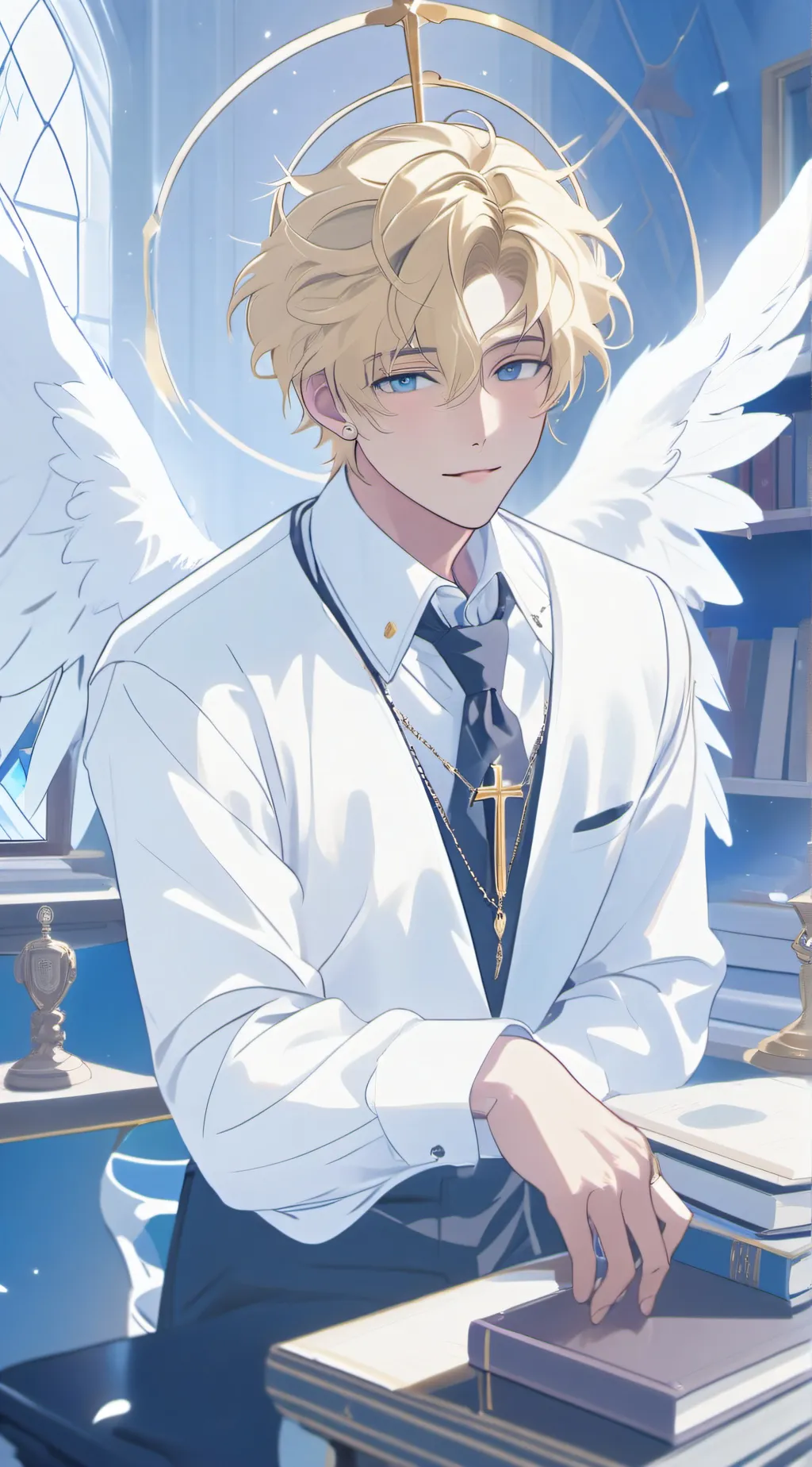 ai character:  ✦ Aviel ✦ background