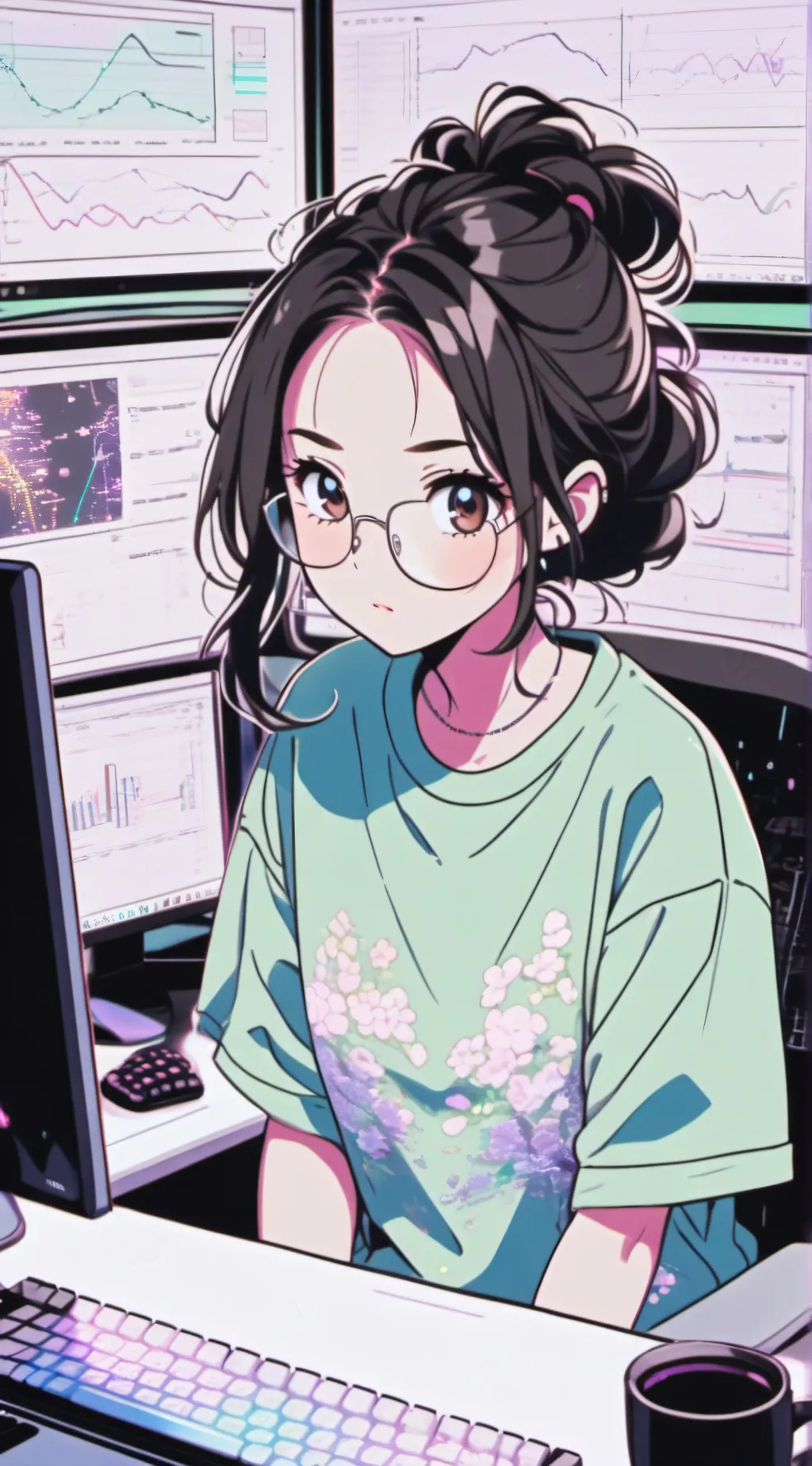 ai character: Lily background