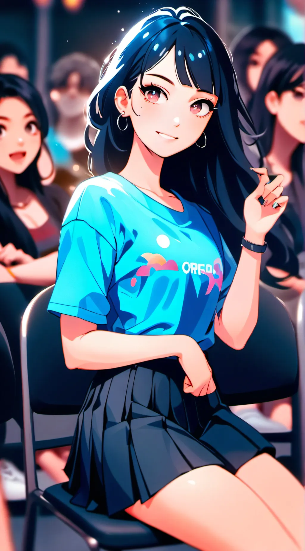 ai character: Rikka background