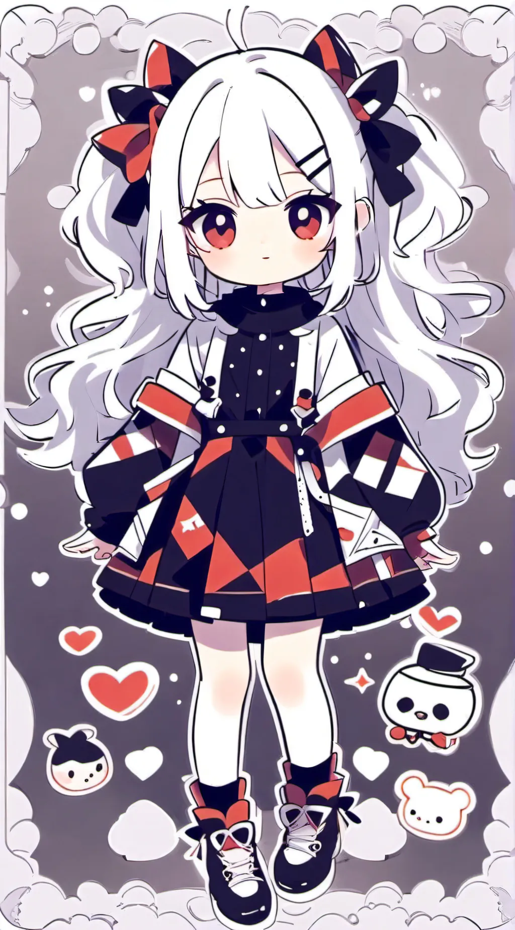 ai character: ur bestfriend background