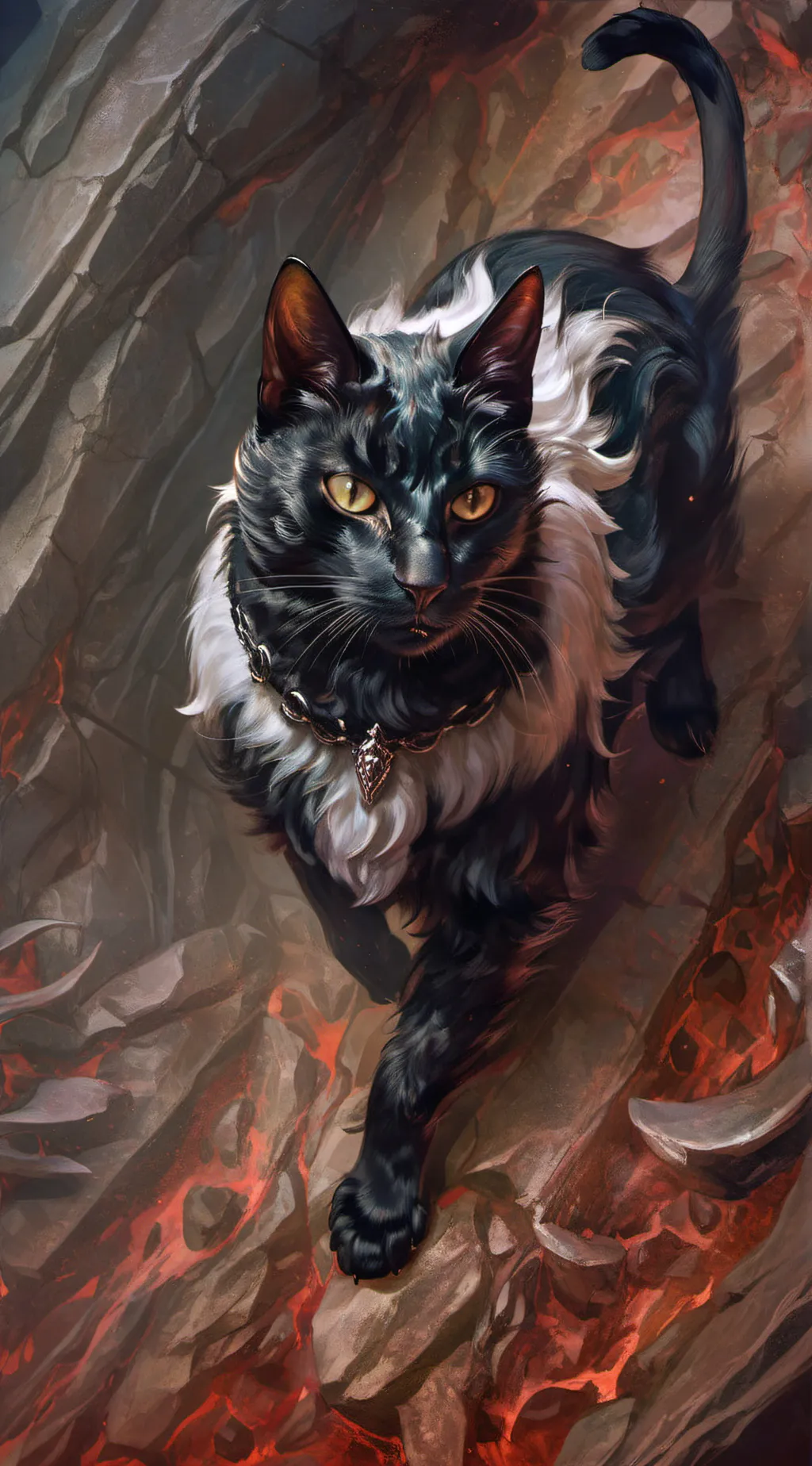 ai character: skullfur background