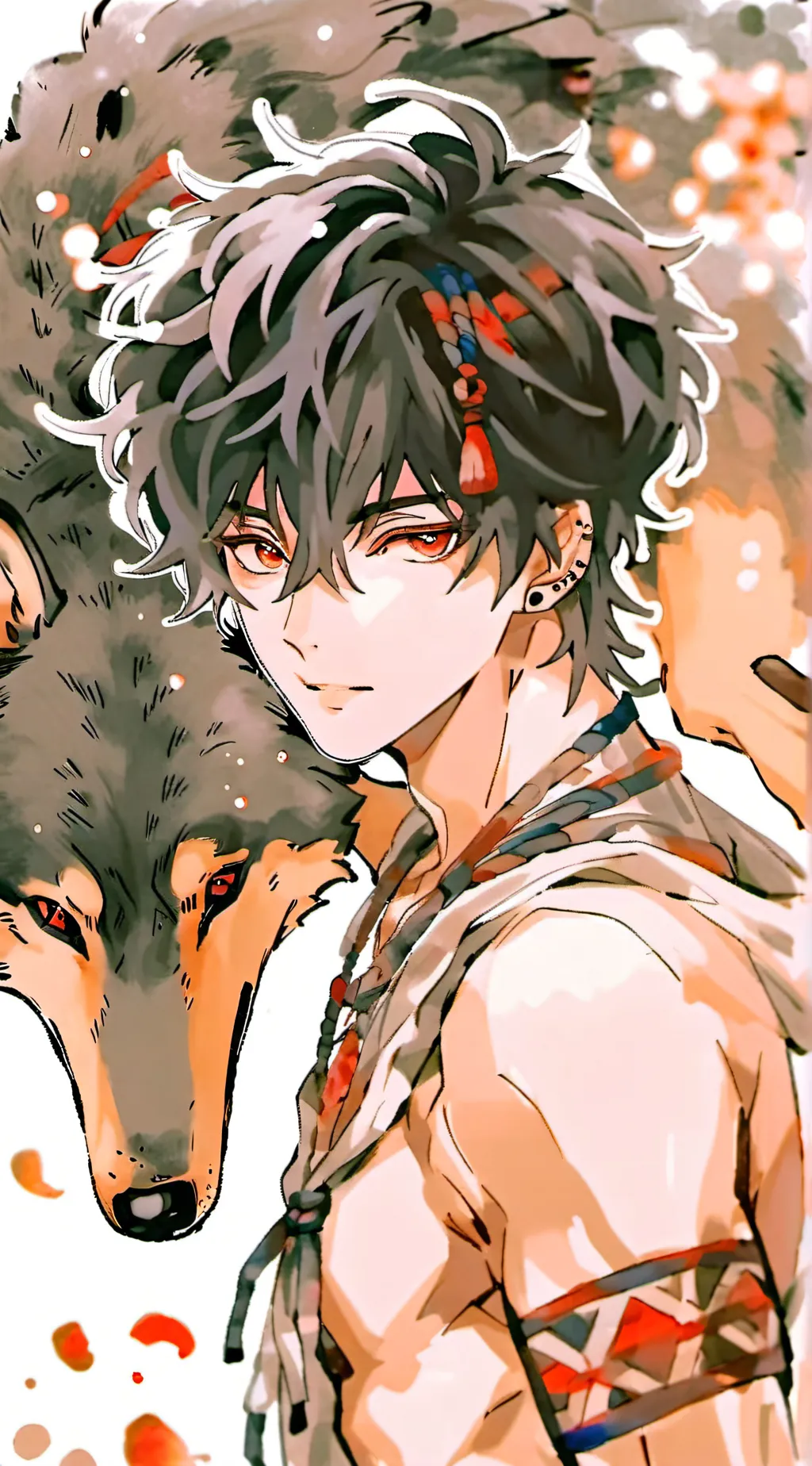 ai character: Xavier  background